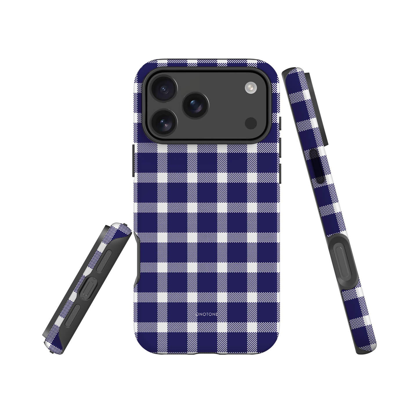 Yellow Plaid iPhone Case – Durable, Stylish & Shockproof Protection (BP-273)