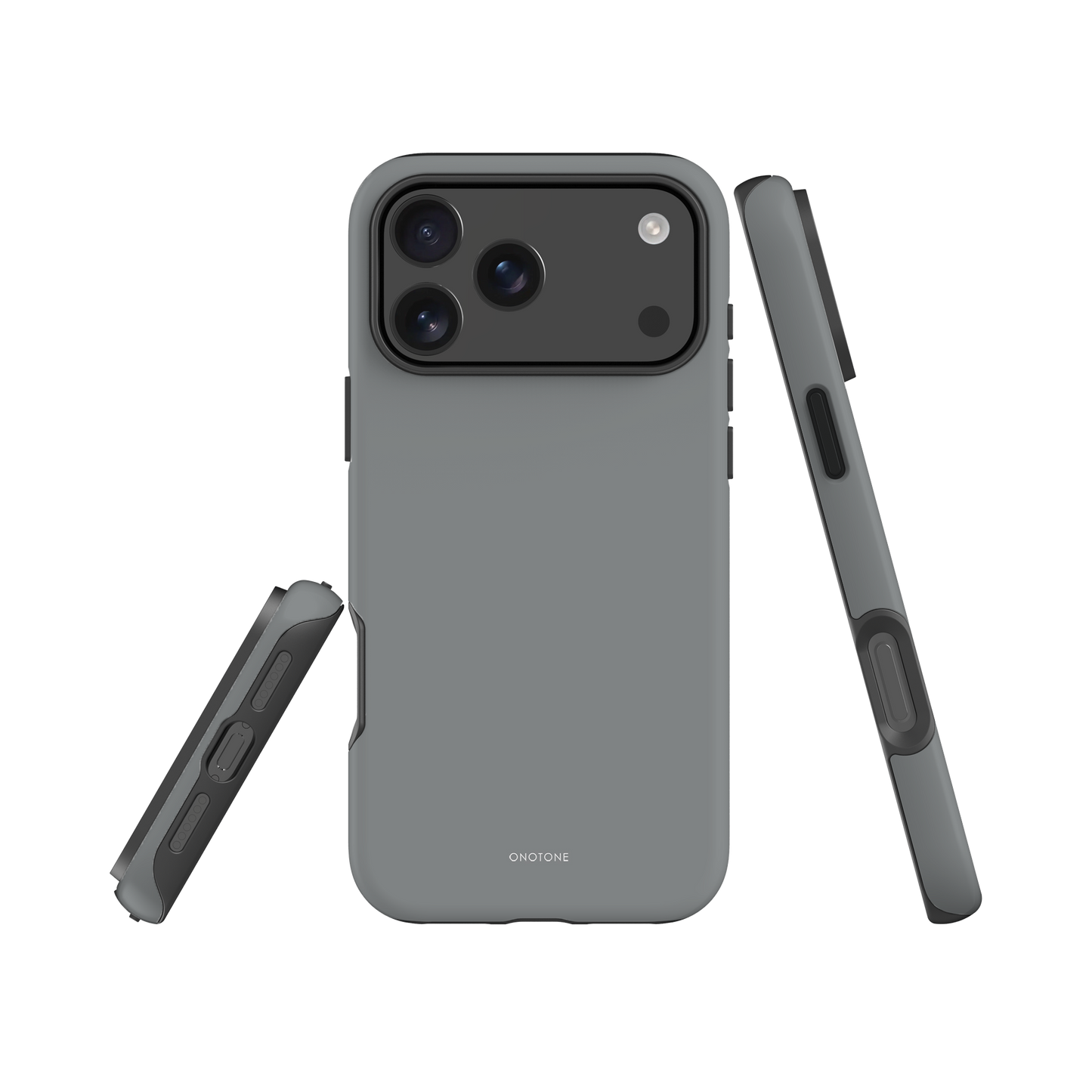 GRAY MINIMALIST IPHONE® CASE - PANTONE® 423