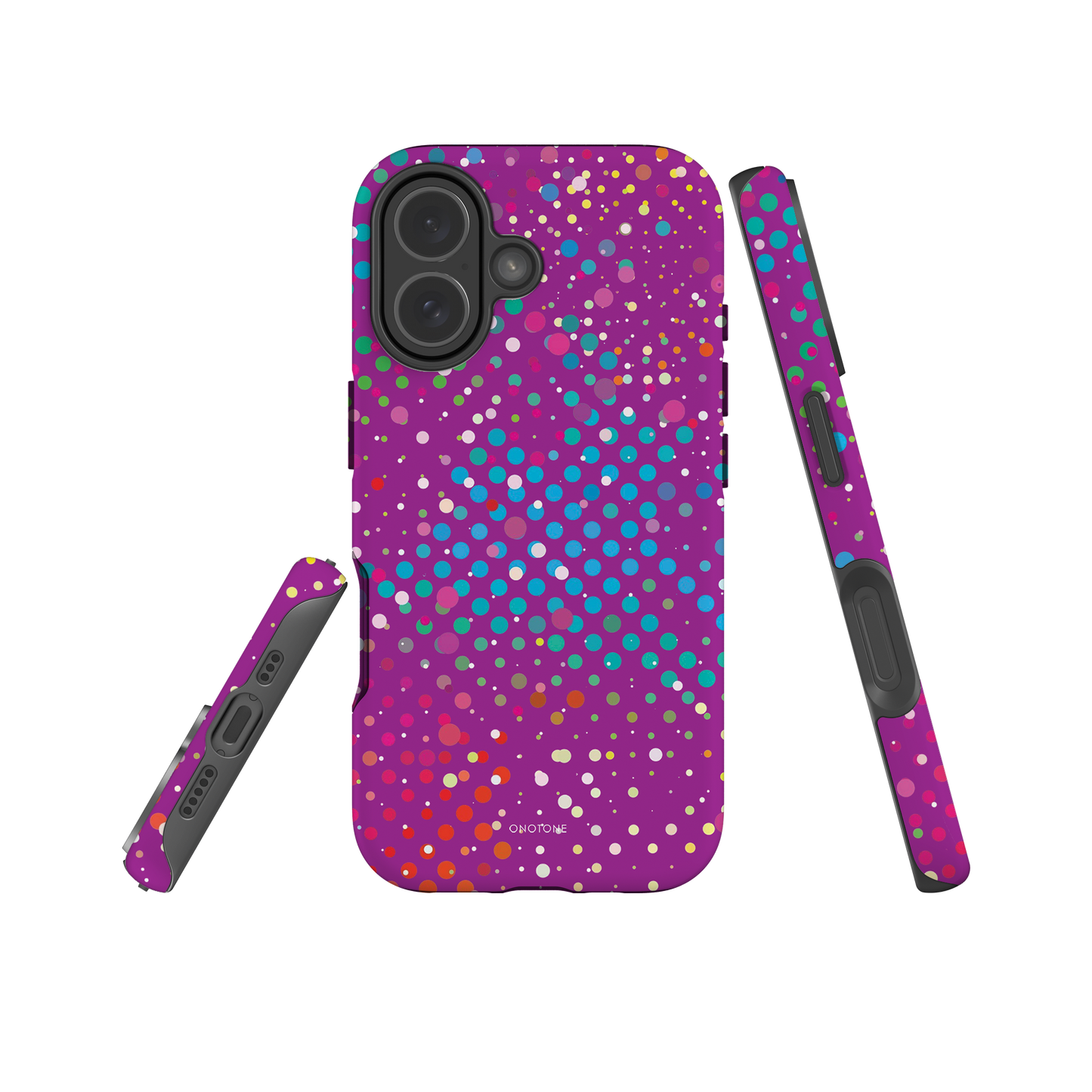 Yellow Polka Dot iPhone case (BD-254)
