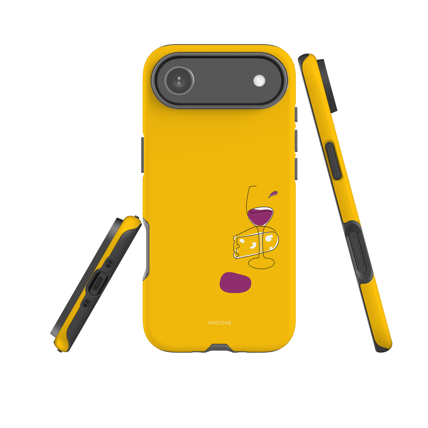 Dual Layer wine glass modern iPhone® Case ( MD-2009)