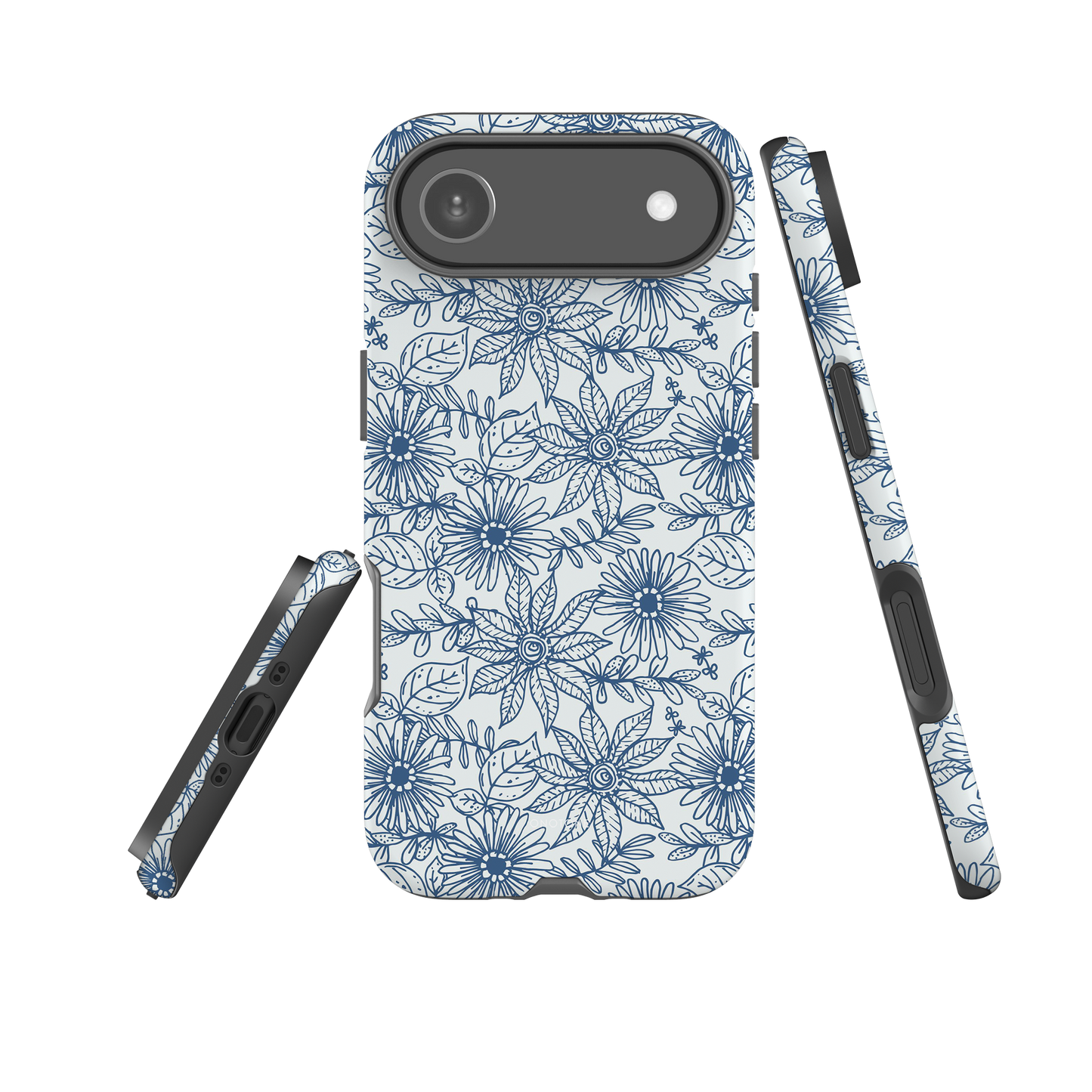 Japanese design indigo iPhone® Case (IND-041)