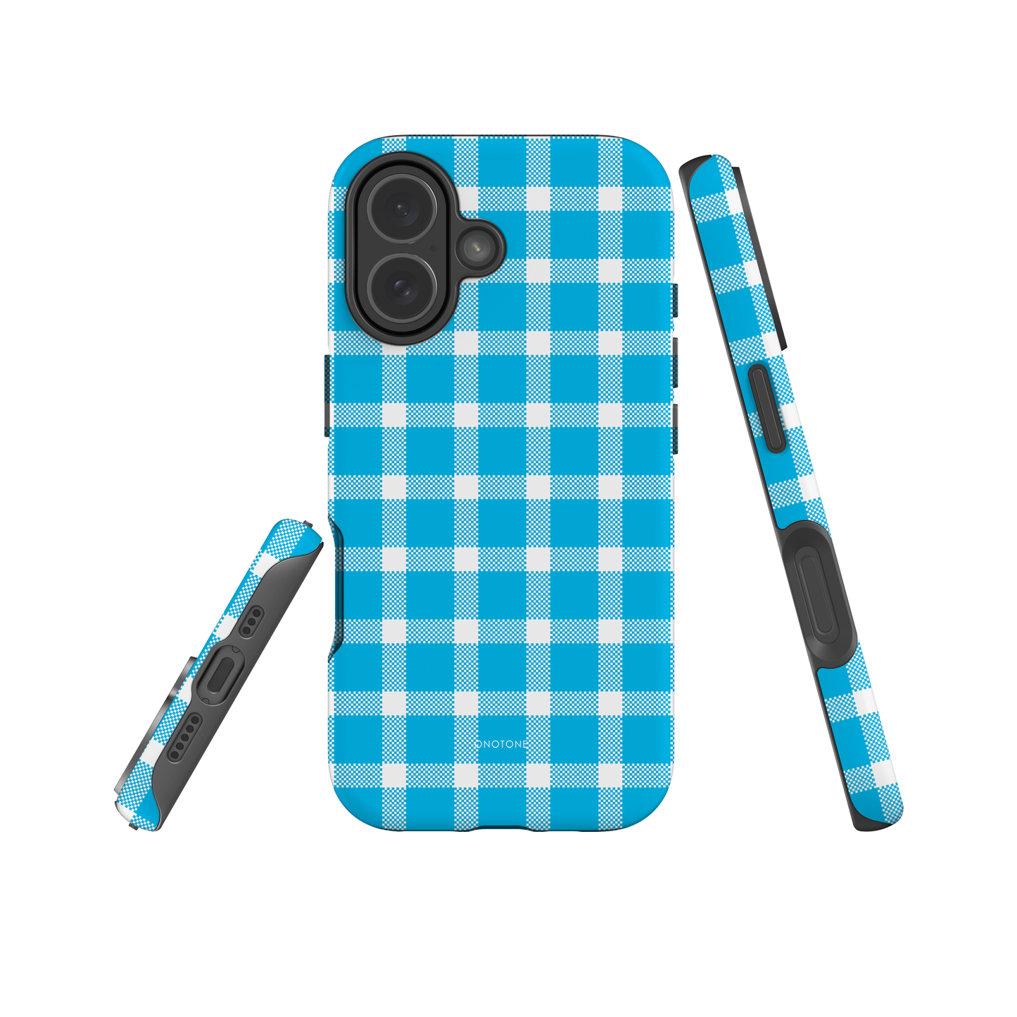Yellow Plaid iPhone Case – Durable, Stylish & Shockproof Protection (BP-306)