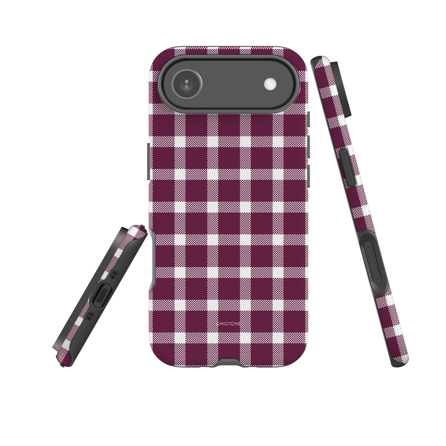 Yellow Plaid iPhone Case – Durable, Stylish & Shockproof Protection (BP-229)