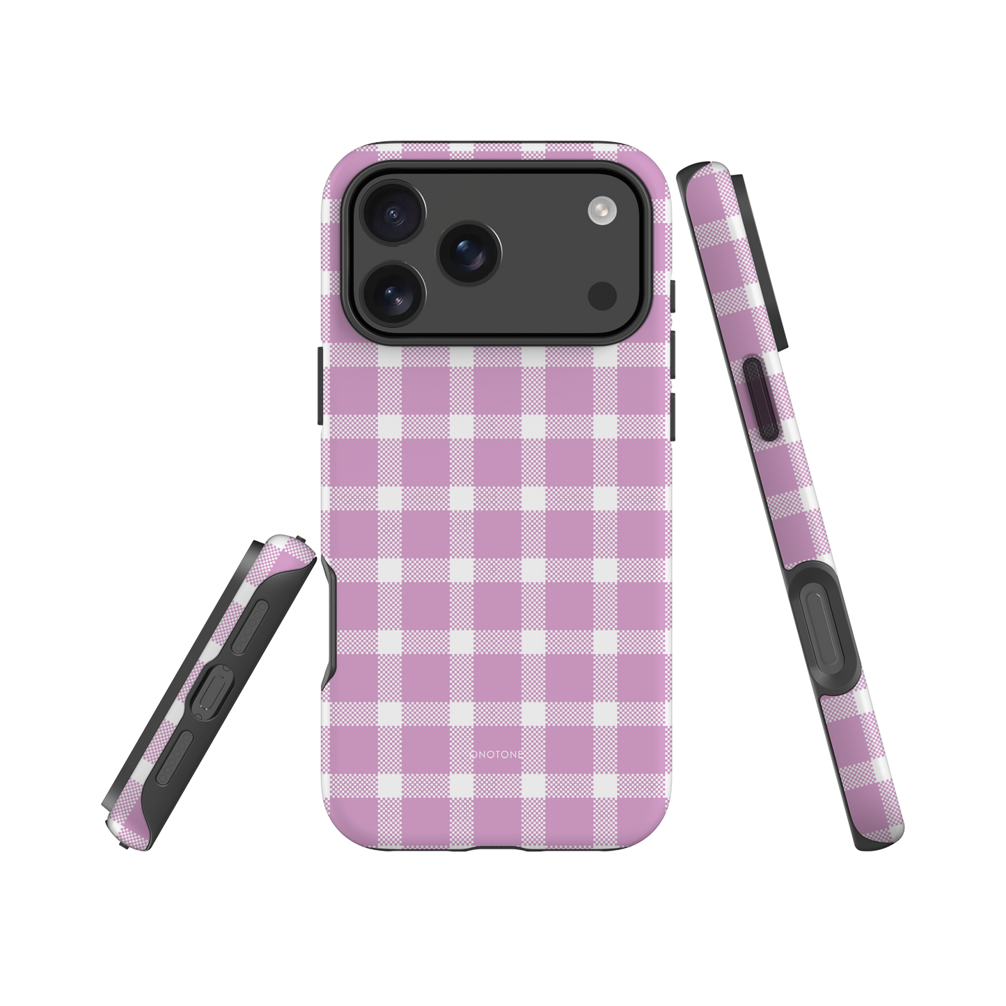 Yellow Plaid iPhone Case – Durable, Stylish & Shockproof Protection (BP-251)
