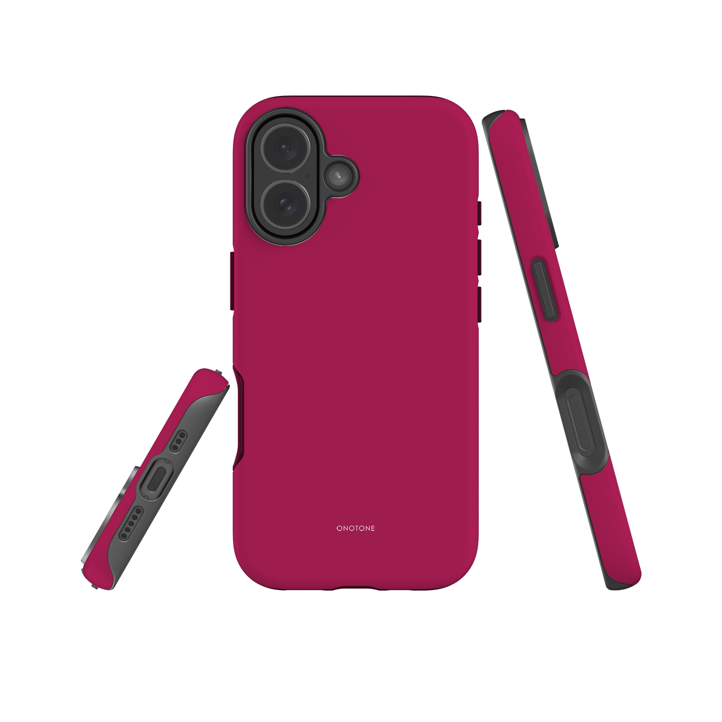 Solid Color pink iPhone® Case - Pantone® 220