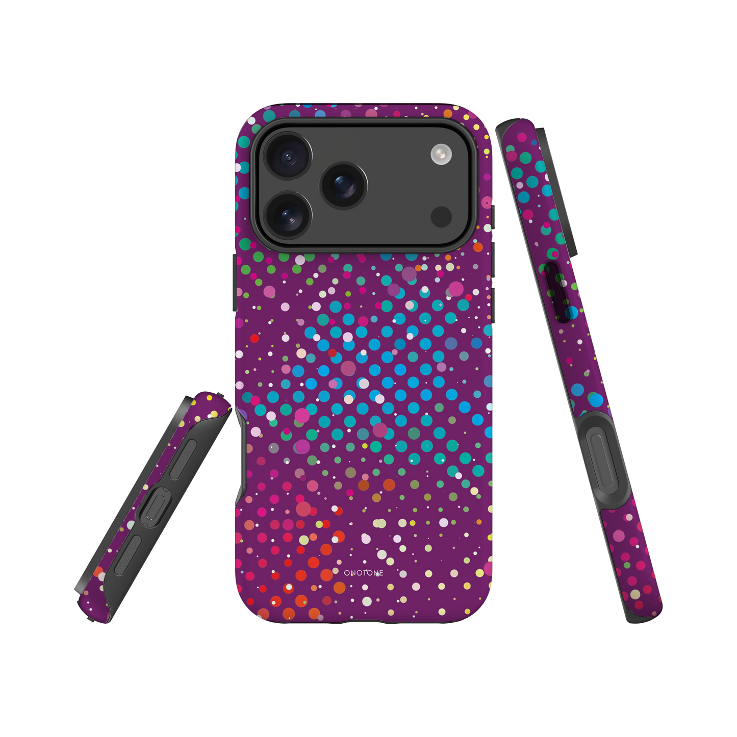 Yellow Polka Dot iPhone case (BD-255)