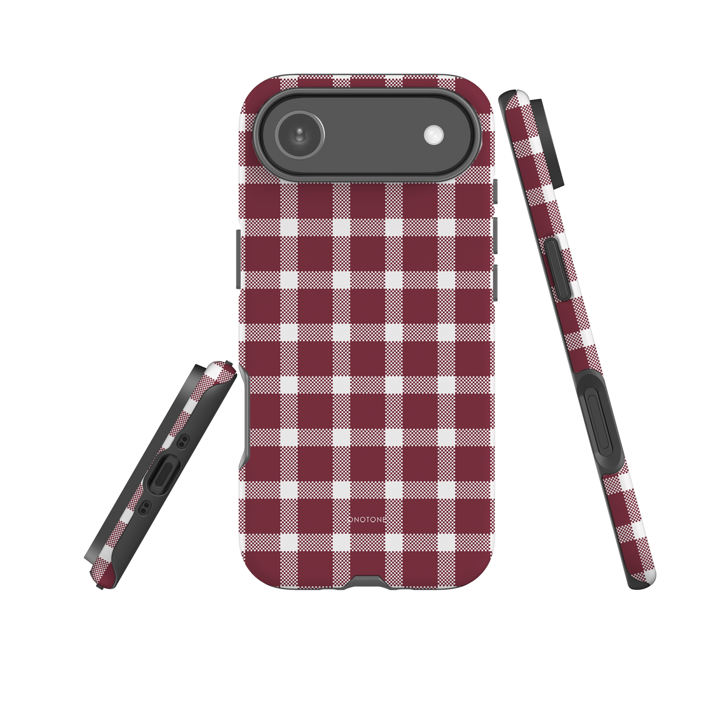 Yellow Plaid iPhone Case – Durable, Stylish & Shockproof Protection (BP-195)