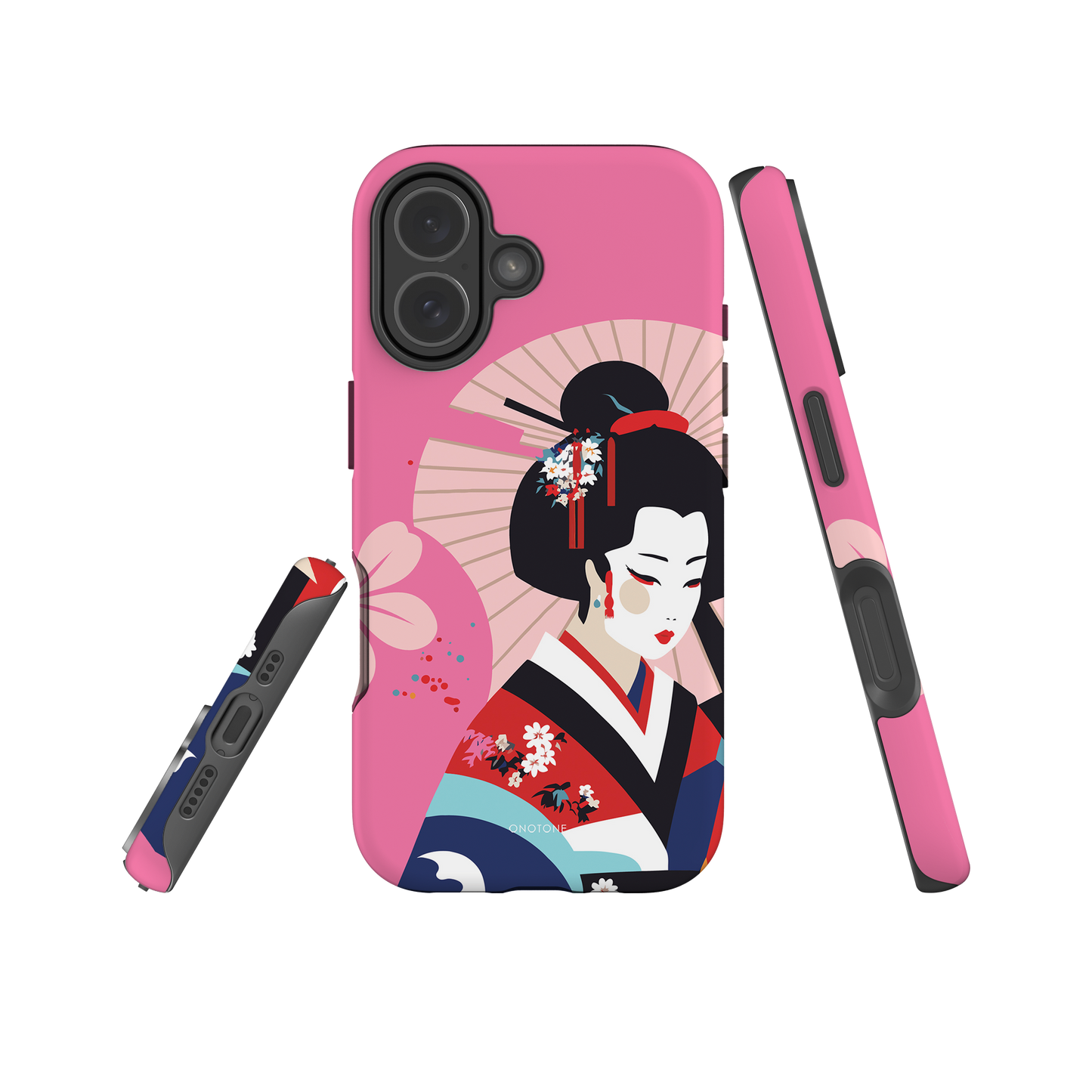 Dual Layer geisha modern iPhone® Case ( MD-2121)
