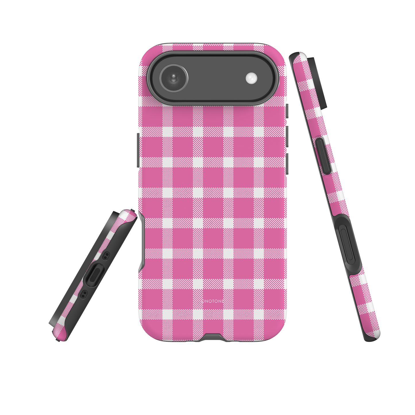 Yellow Plaid iPhone Case – Durable, Stylish & Shockproof Protection (BP-218)