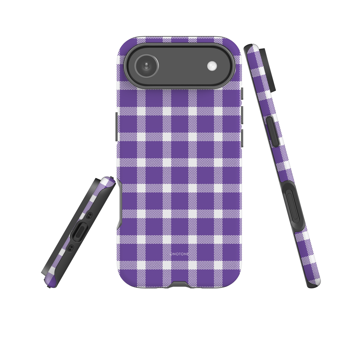 Yellow Plaid iPhone Case – Durable, Stylish & Shockproof Protection (BP-266)