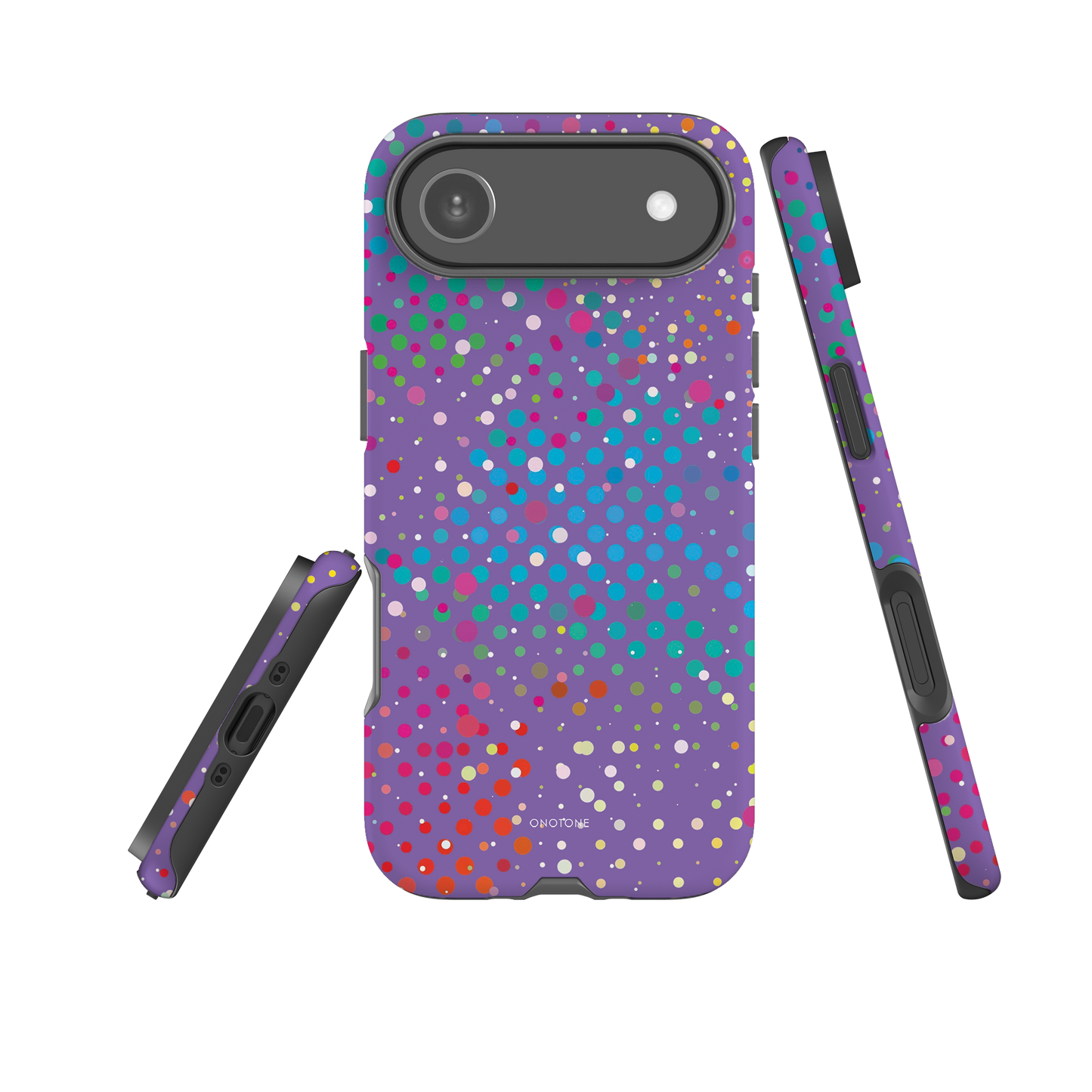 Purple Polka Dot iPhone 17 Pro (MagSafe) Case