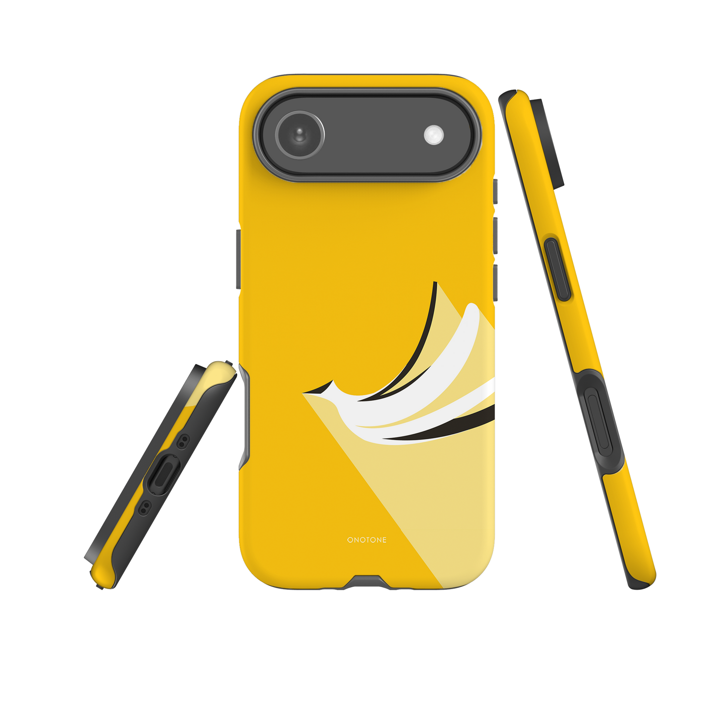 Dual Layer yellow modern iPhone® Case ( MD-2289)