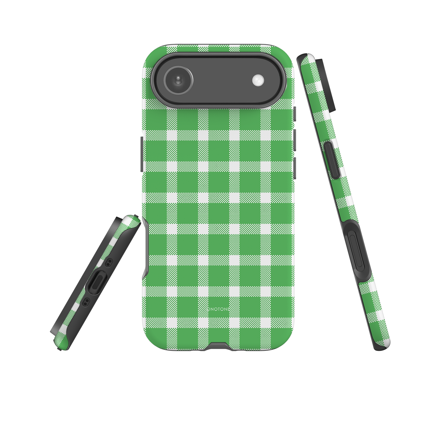Yellow Plaid iPhone Case – Durable, Stylish & Shockproof Protection (BP-360)
