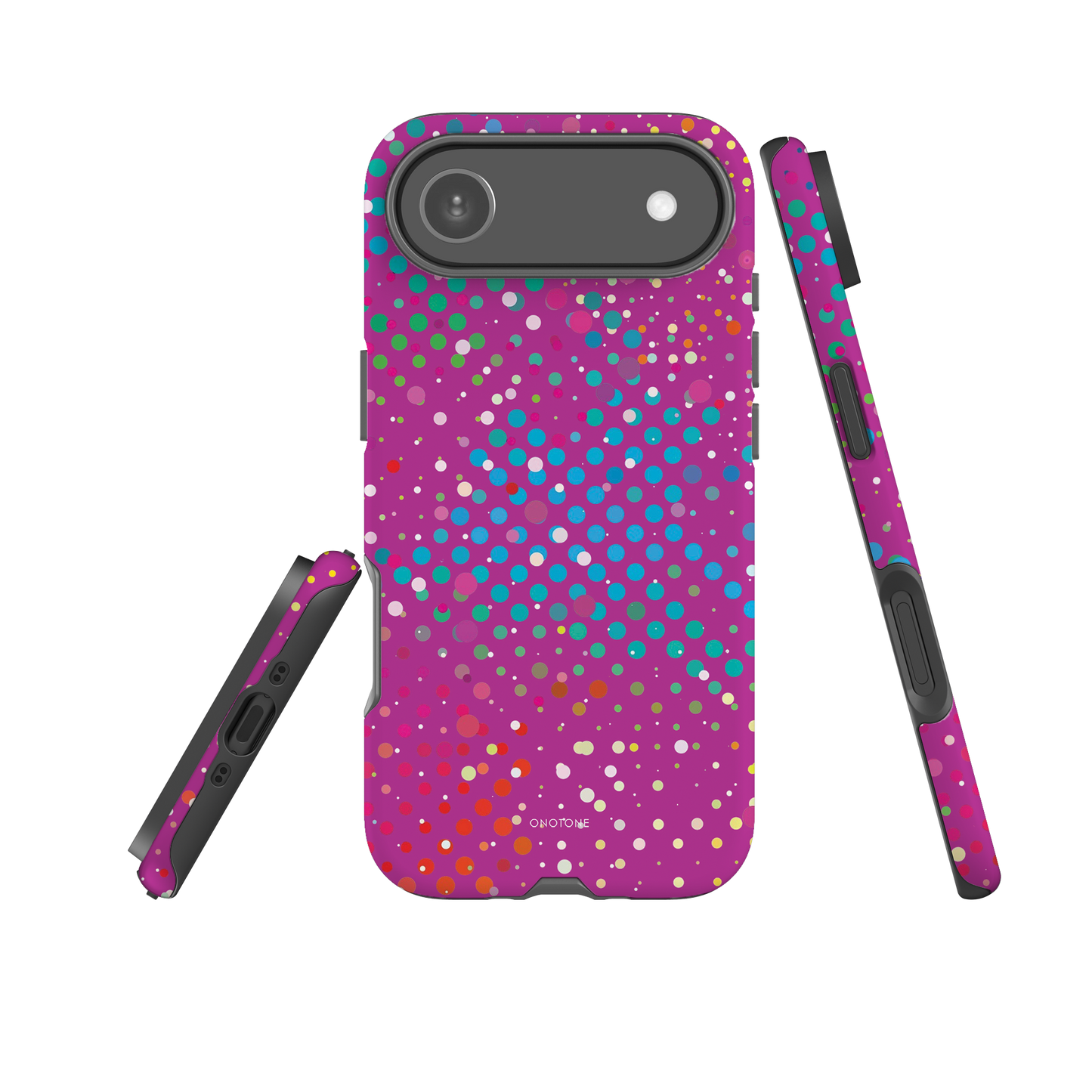 Yellow Polka Dot iPhone case (BD-247)