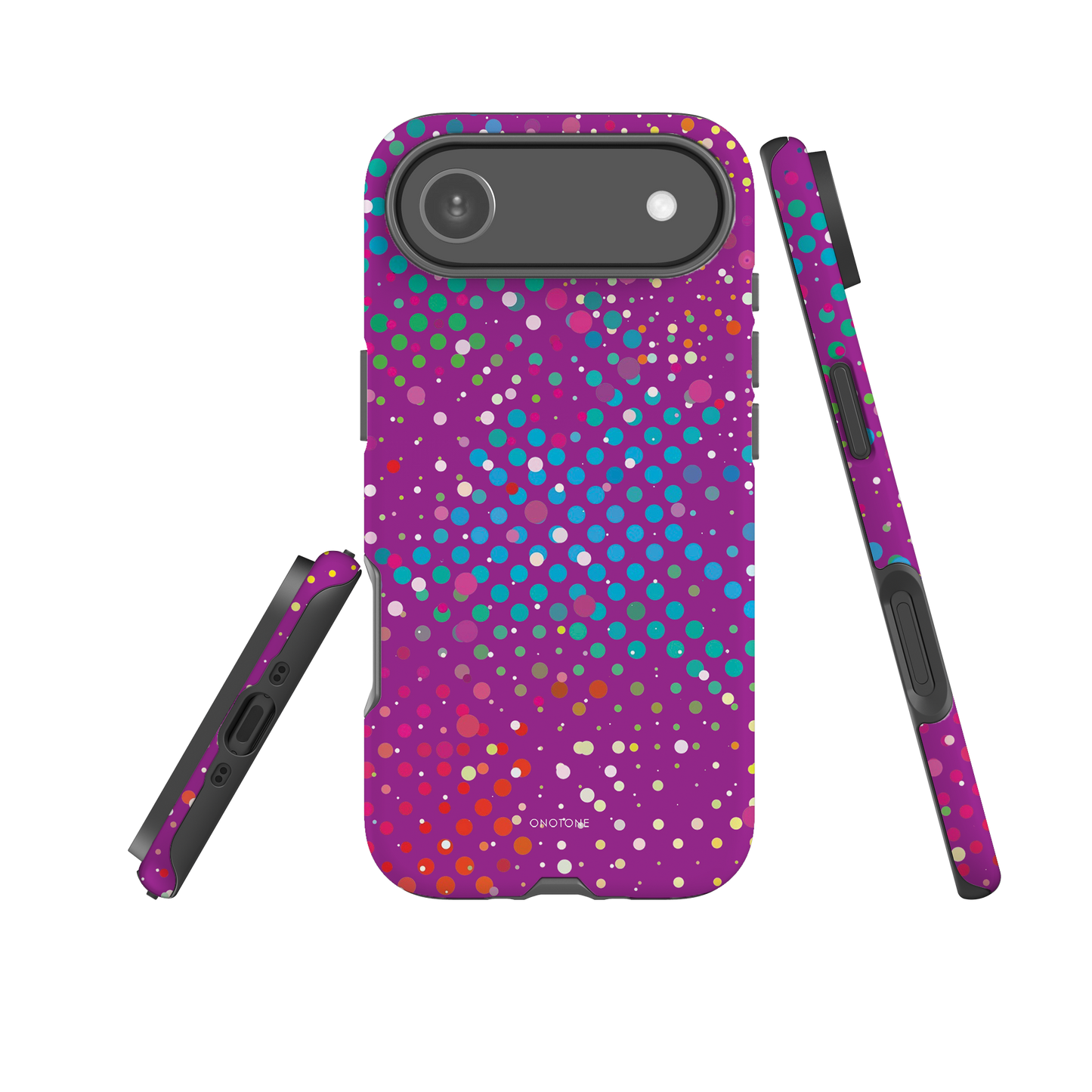 Yellow Polka Dot iPhone case (BD-254)