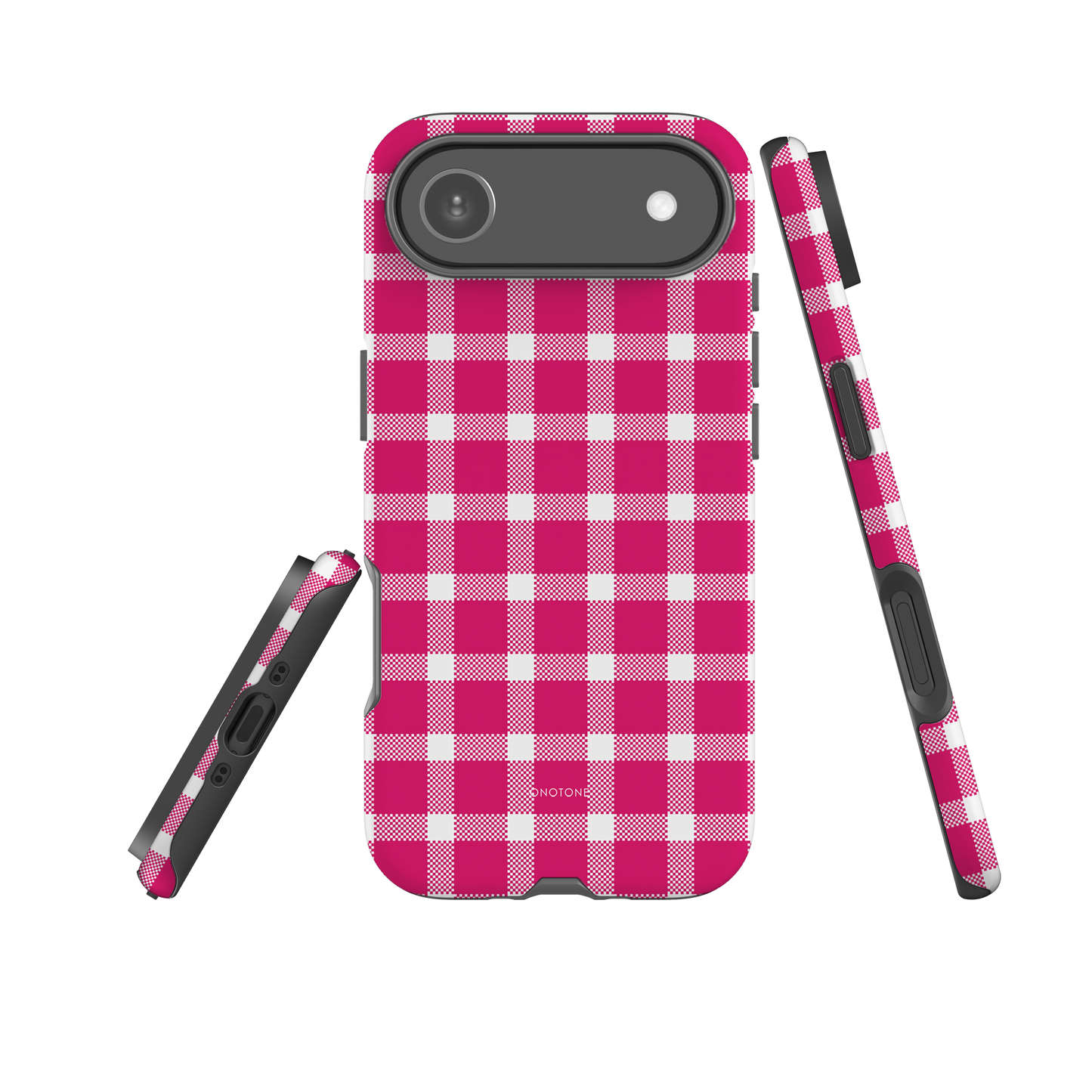 Yellow Plaid iPhone Case – Durable, Stylish & Shockproof Protection (BP-214)