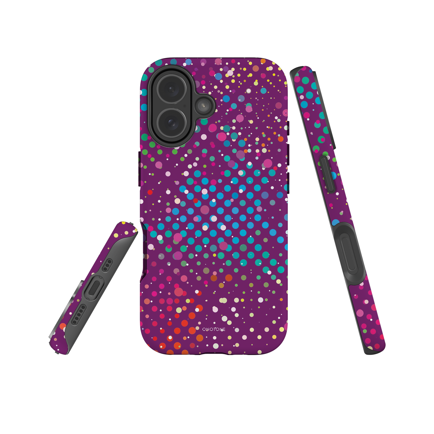 Yellow Polka Dot iPhone case (BD-255)
