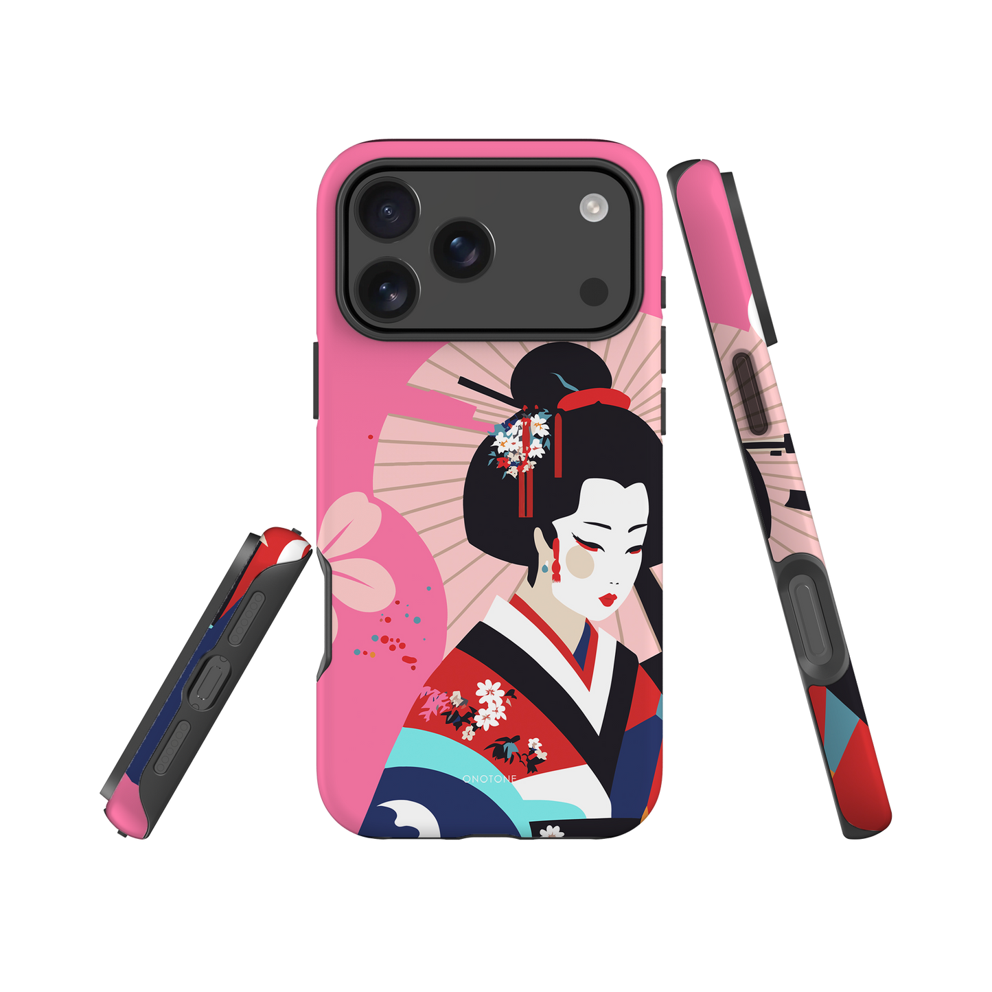 Dual Layer geisha modern iPhone® Case ( MD-2121)