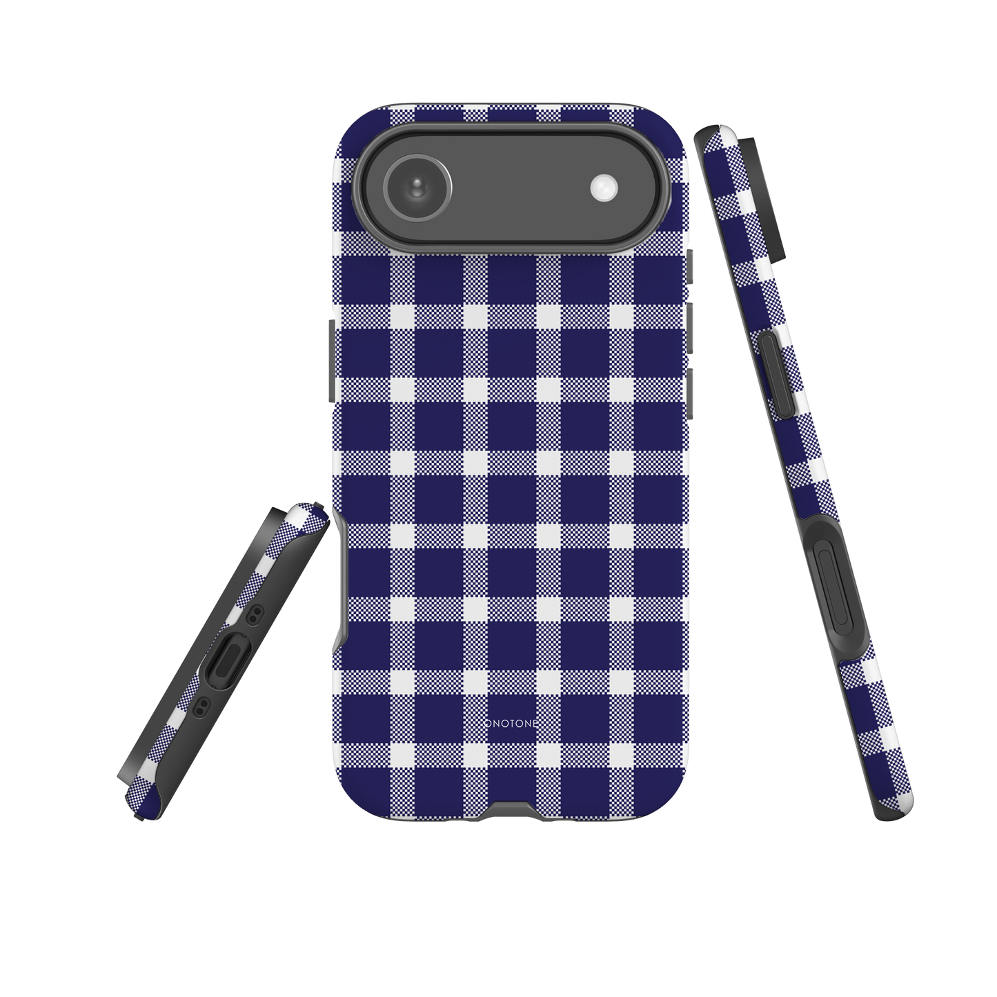 Yellow Plaid iPhone Case – Durable, Stylish & Shockproof Protection (BP-273)