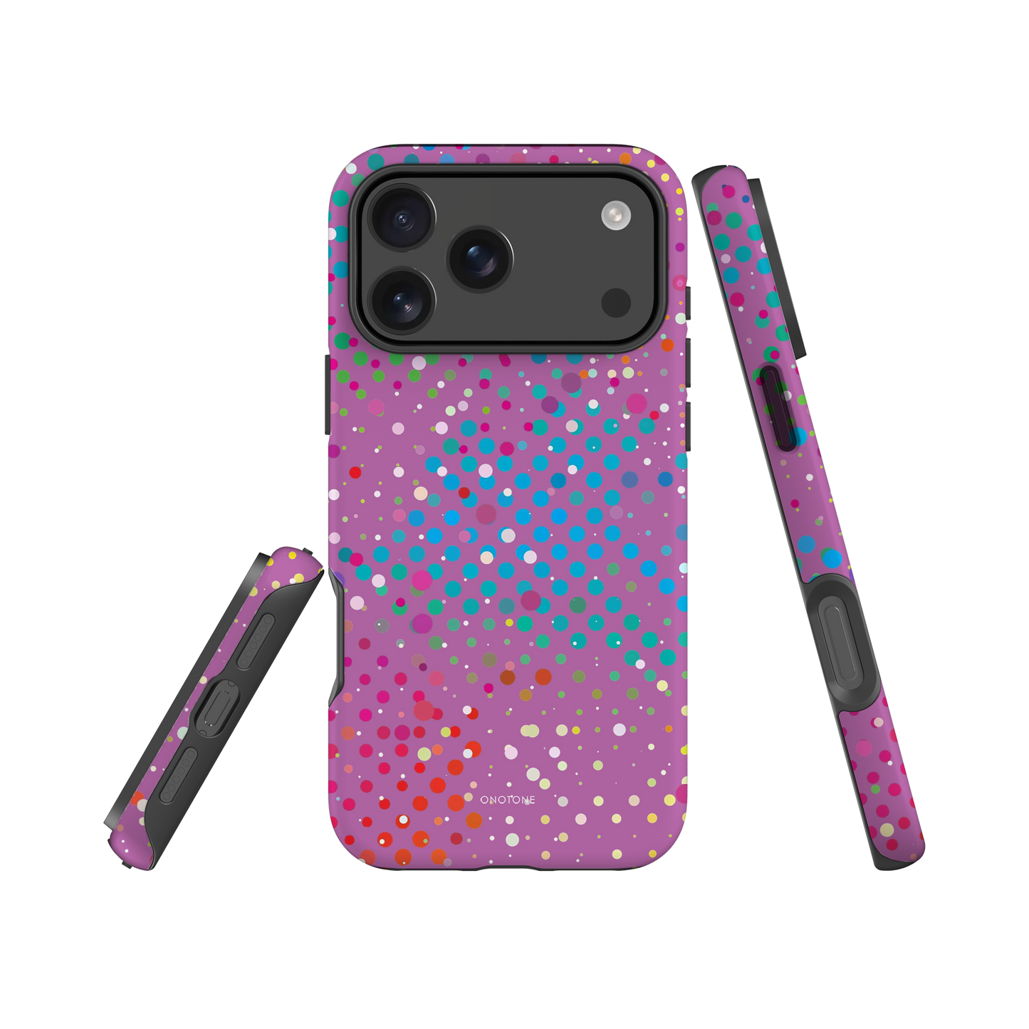 Yellow Polka Dot iPhone case (BD-252)