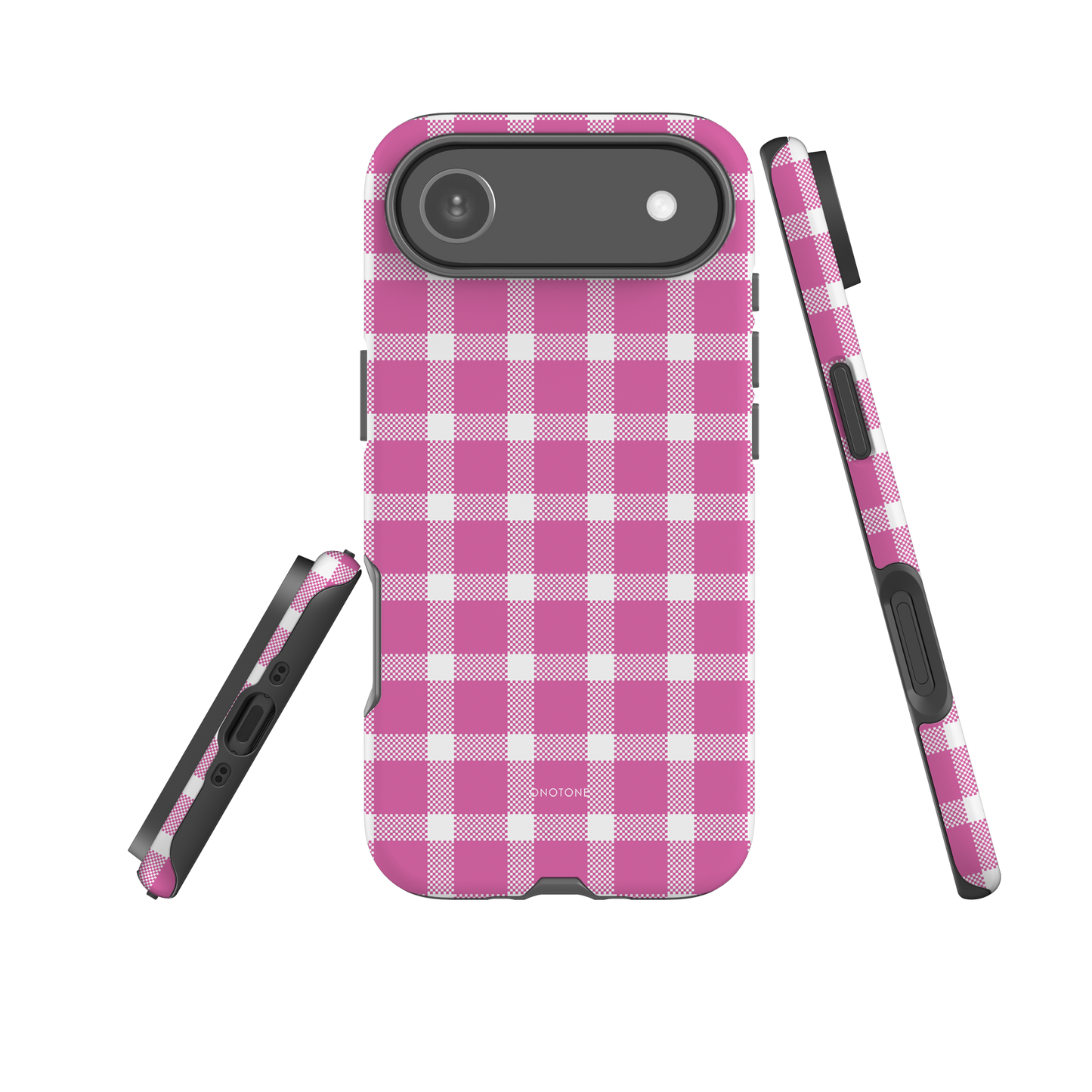 Yellow Plaid iPhone Case – Durable, Stylish & Shockproof Protection (BP-238)
