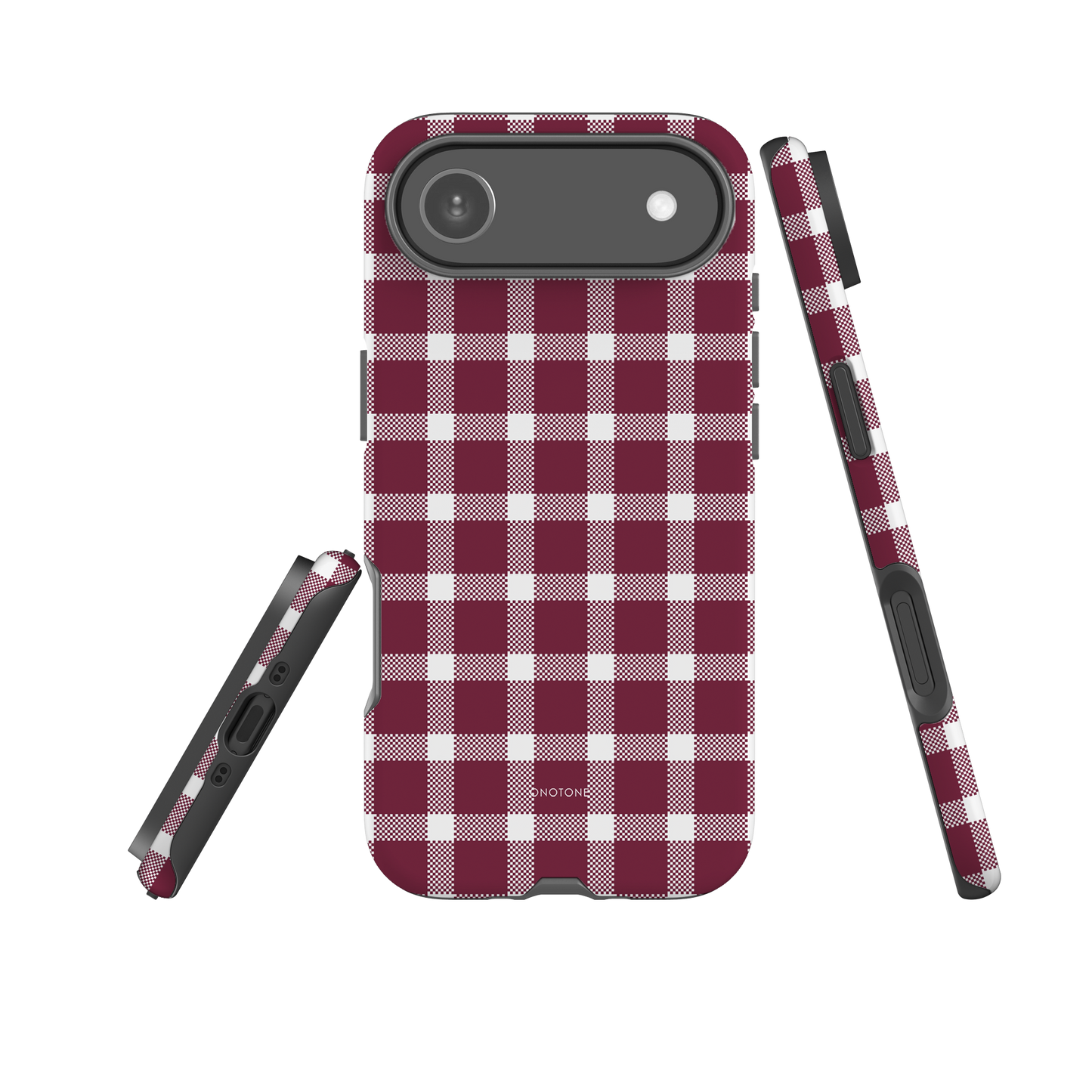Yellow Plaid iPhone Case – Durable, Stylish & Shockproof Protection (BP-209)