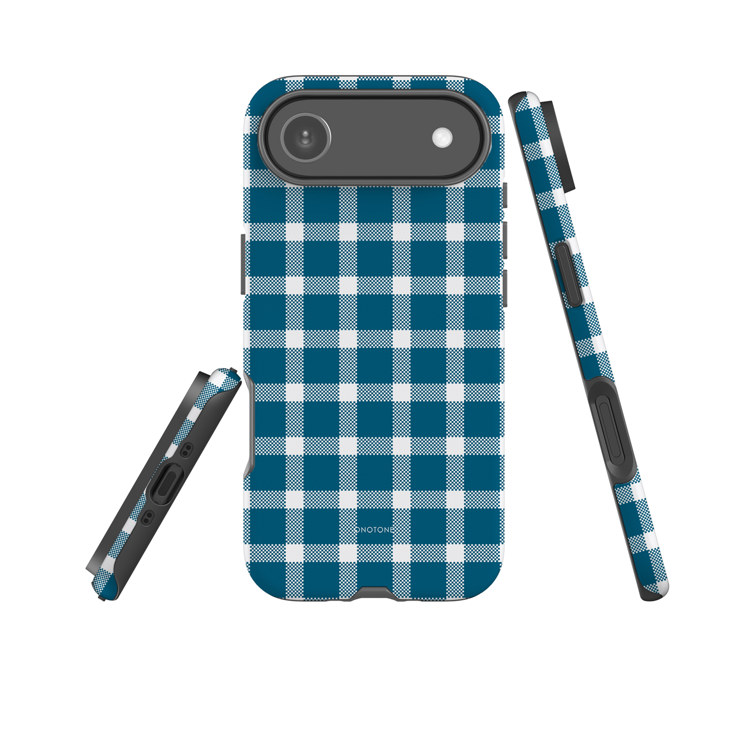 Yellow Plaid iPhone Case – Durable, Stylish & Shockproof Protection (BP-308)