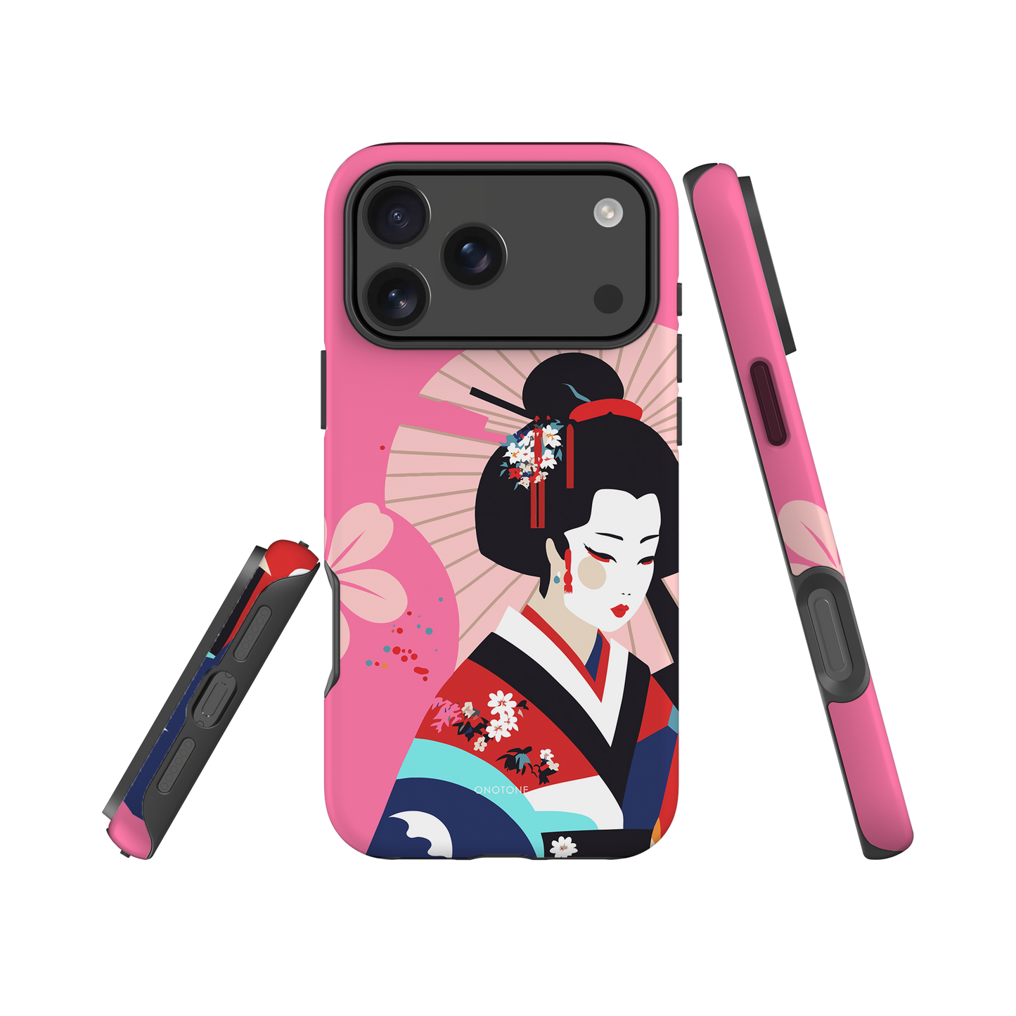 Dual Layer geisha modern iPhone® Case ( MD-2121)