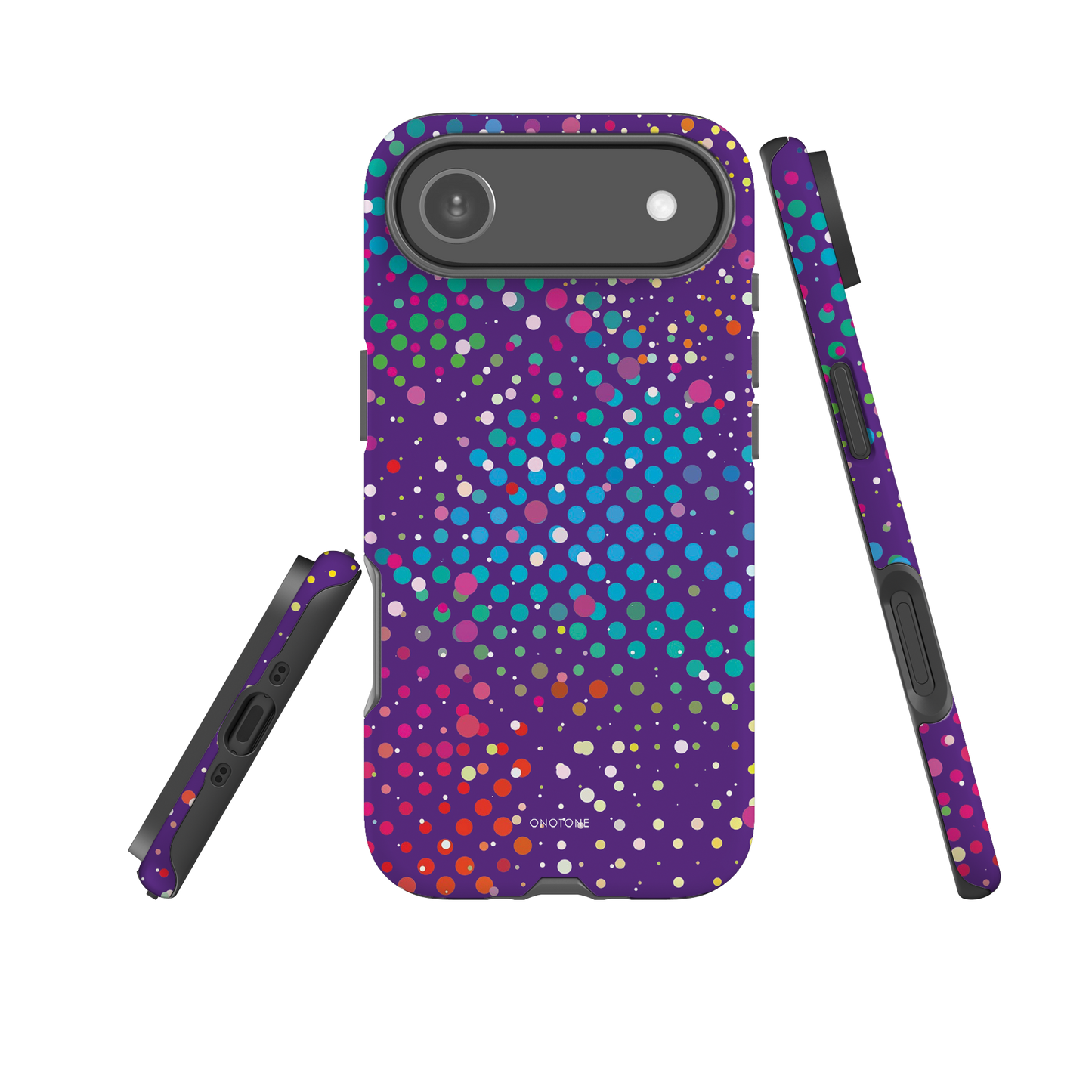 Fresh Violet Polka Dot iPhone 17 Pro (MagSafe) Case