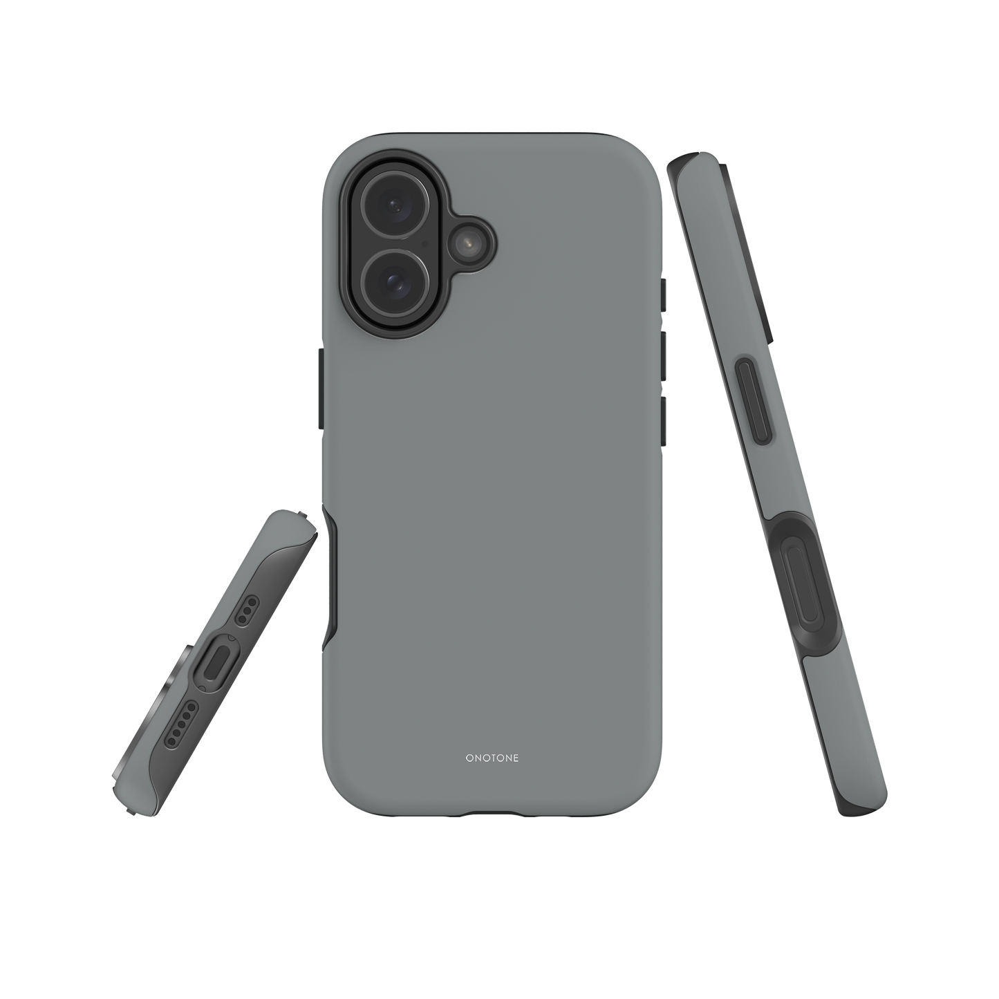 GRAY MINIMALIST IPHONE® CASE - PANTONE® 423