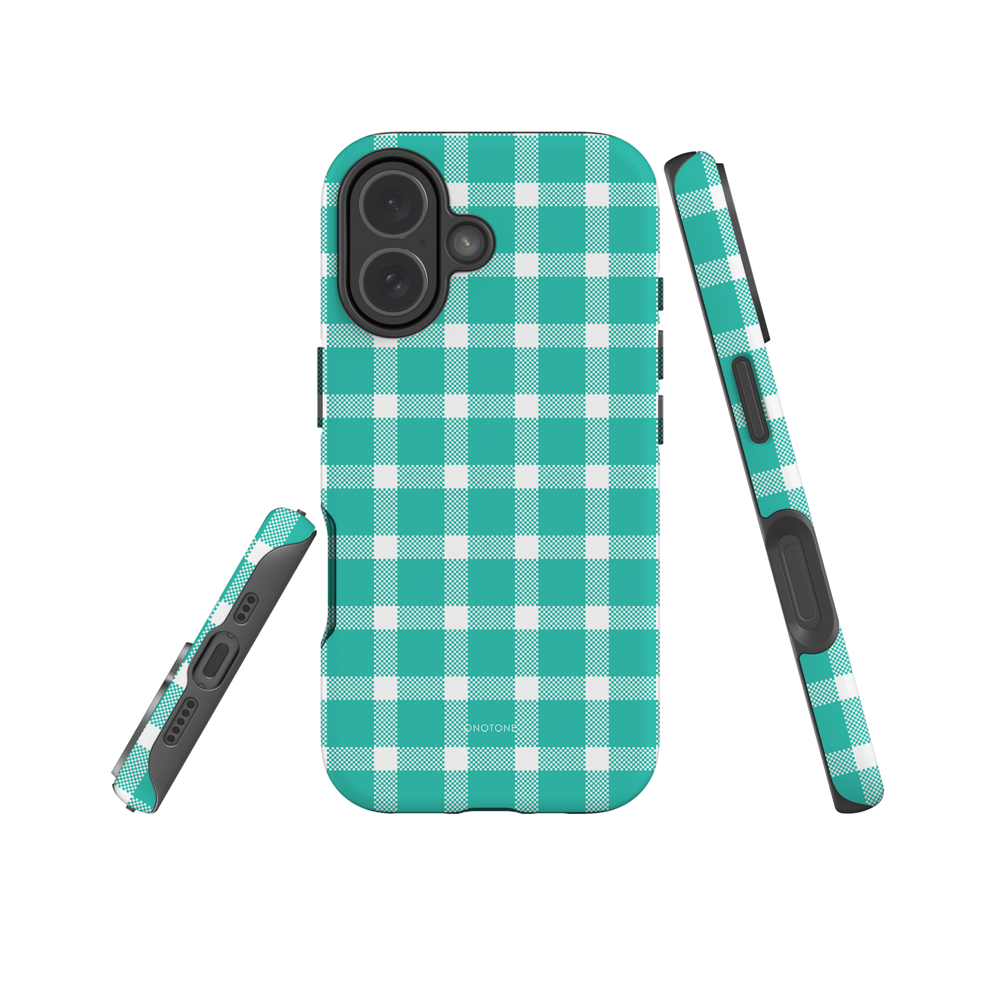 Yellow Plaid iPhone Case – Durable, Stylish & Shockproof Protection (BP-333)