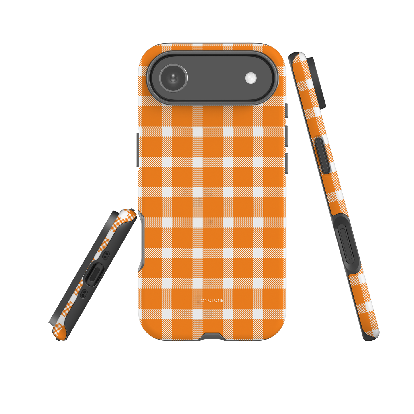 Yellow Plaid iPhone Case – Durable, Stylish & Shockproof Protection (BP-151)