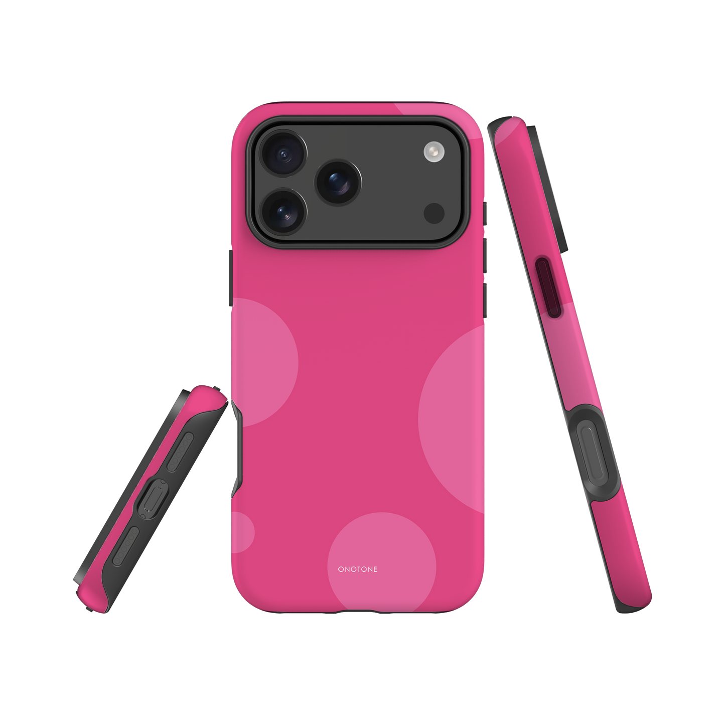Dual Layer pink modern iPhone® Case ( MD-1729)