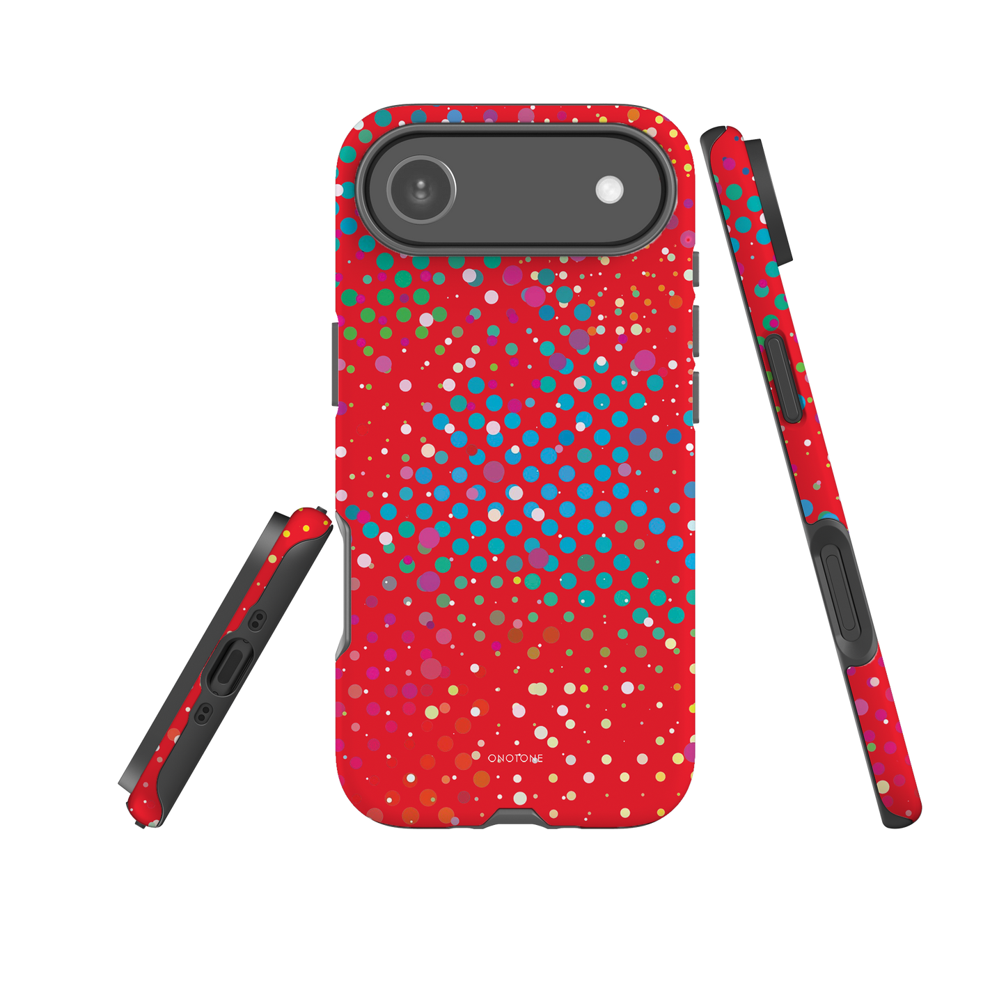 Red Polka Dot iPhone 17 Pro (MagSafe) Case