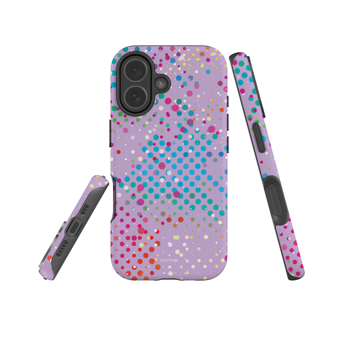Yellow Polka Dot iPhone case (BD-264)