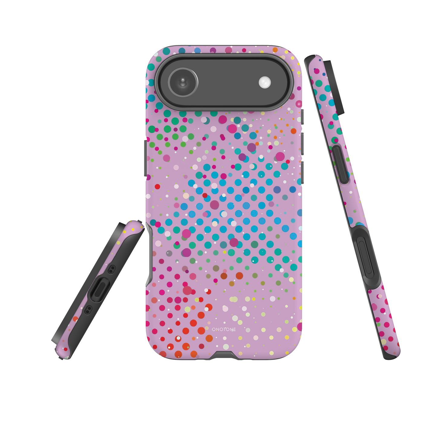 Yellow Polka Dot iPhone case (BD-256)