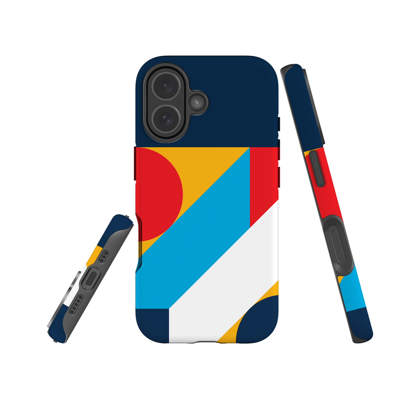 Dual Layer abstract modern iPhone® Case ( MD-3353)