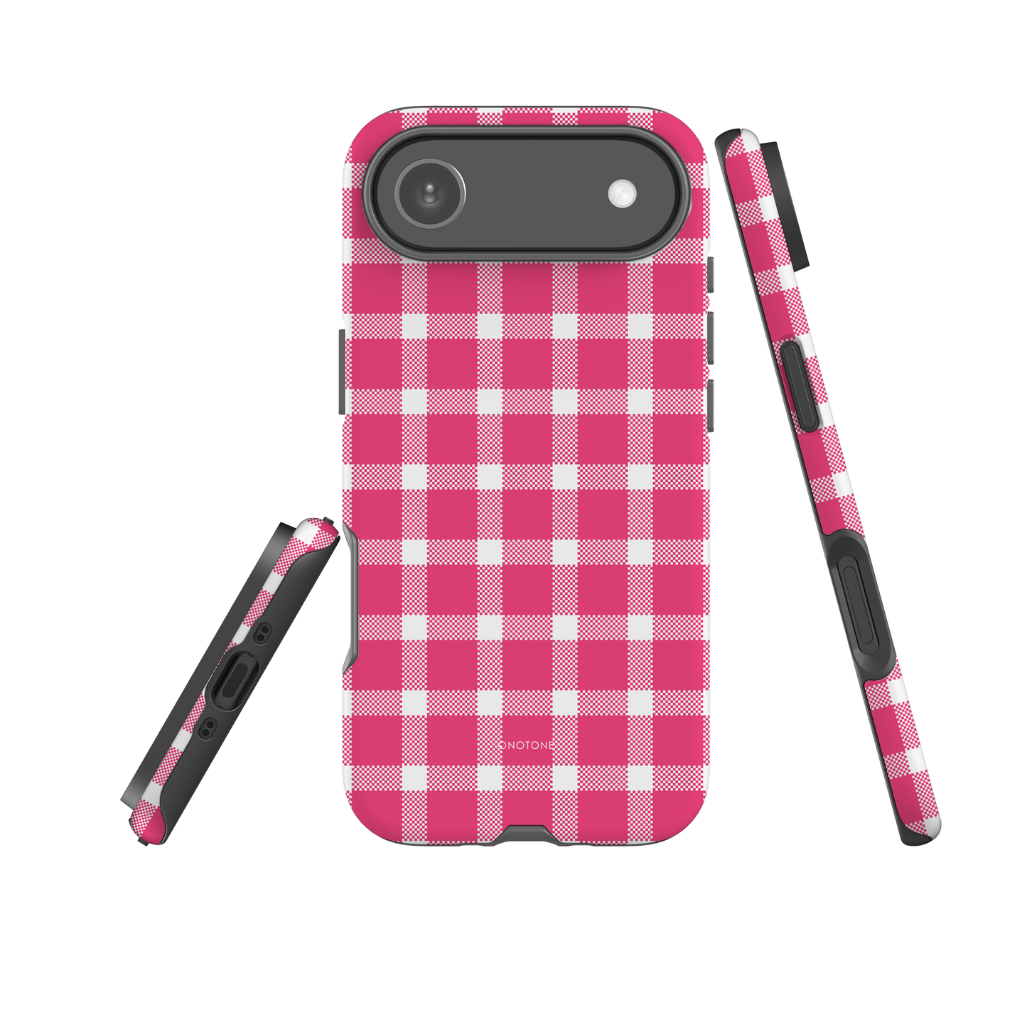 Yellow Plaid iPhone Case – Durable, Stylish & Shockproof Protection (BP-205)