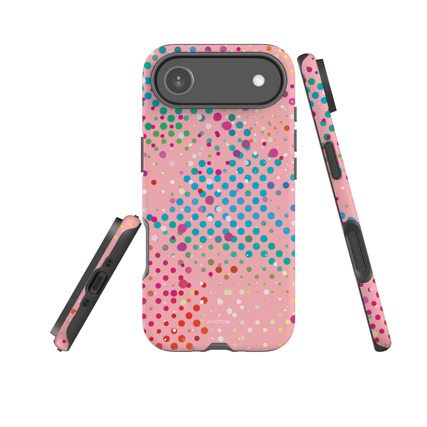 Mulberry Pink Polka Dot iPhone 17 Pro (MagSafe) Case