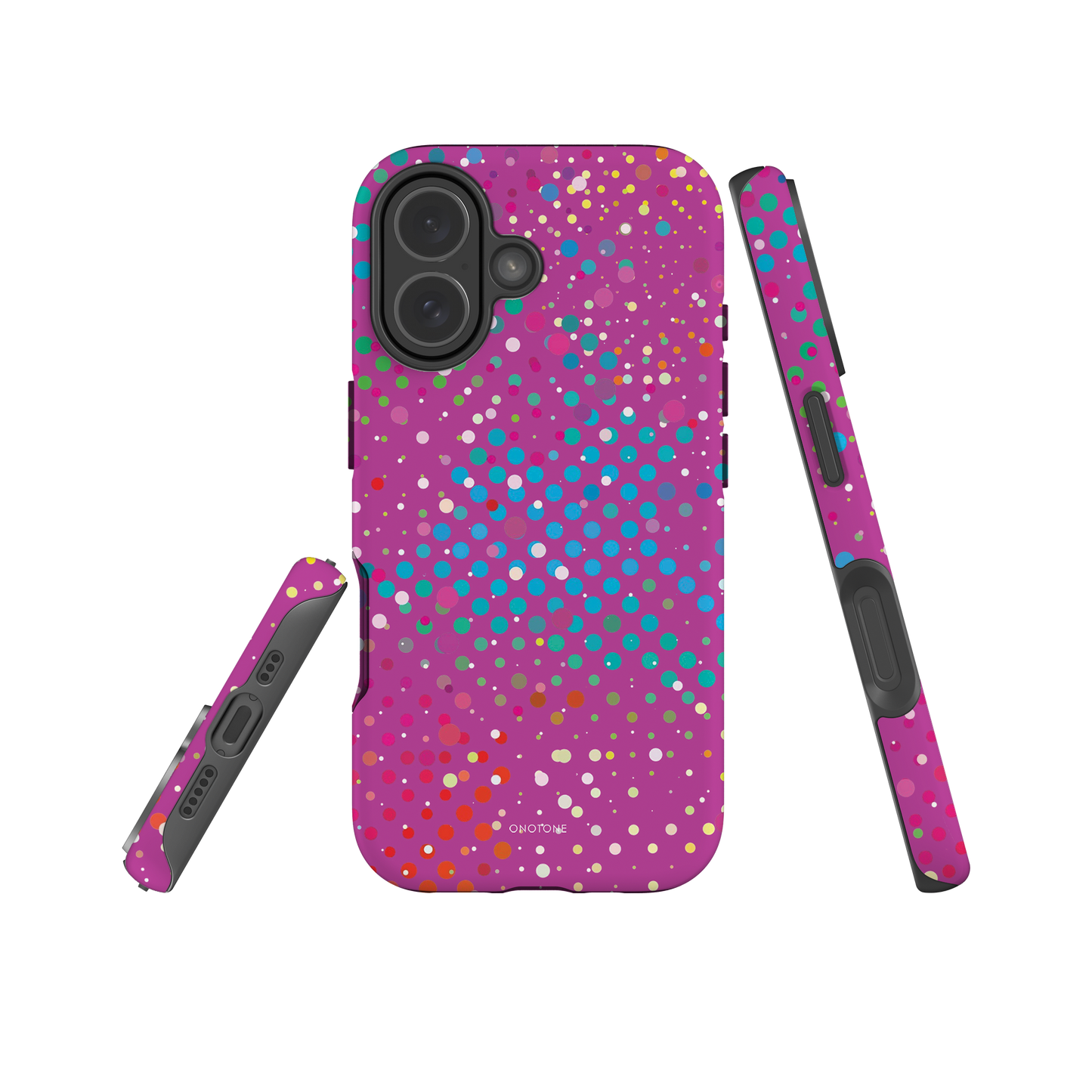 Yellow Polka Dot iPhone case (BD-246)