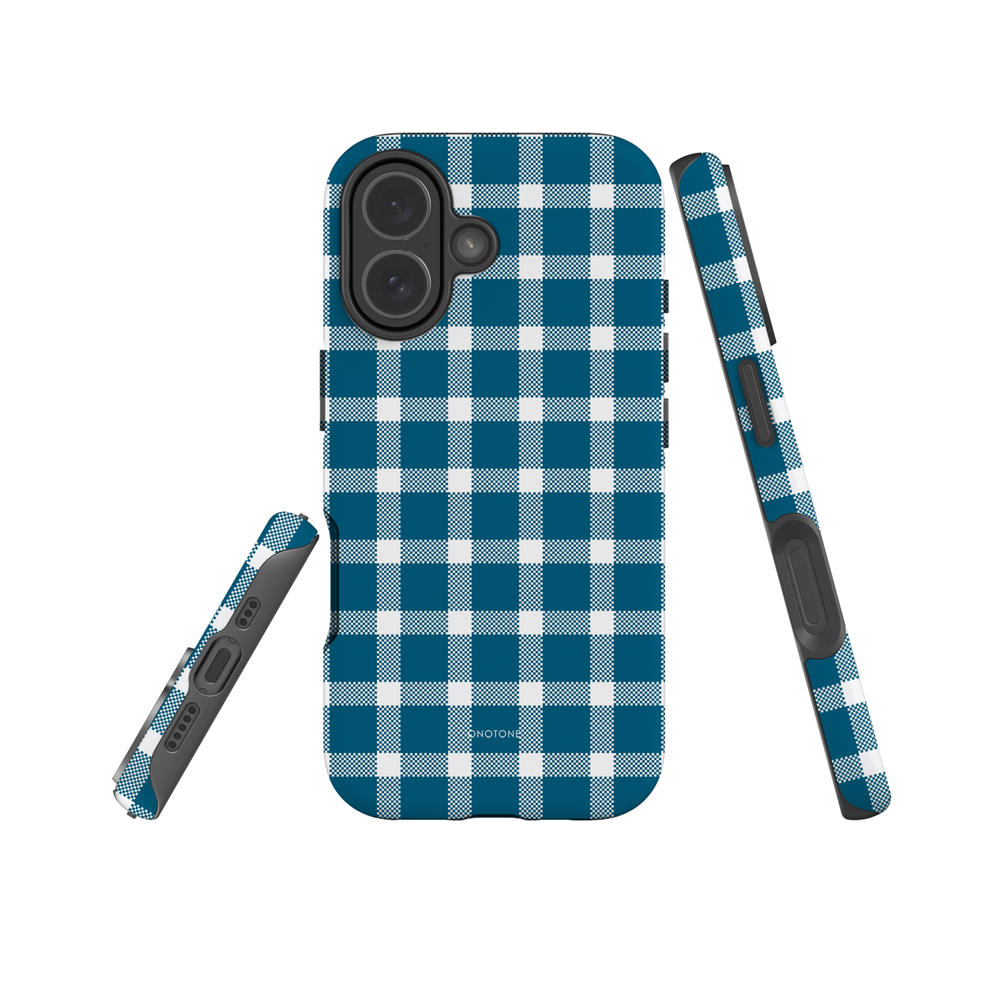 Yellow Plaid iPhone Case – Durable, Stylish & Shockproof Protection (BP-308)