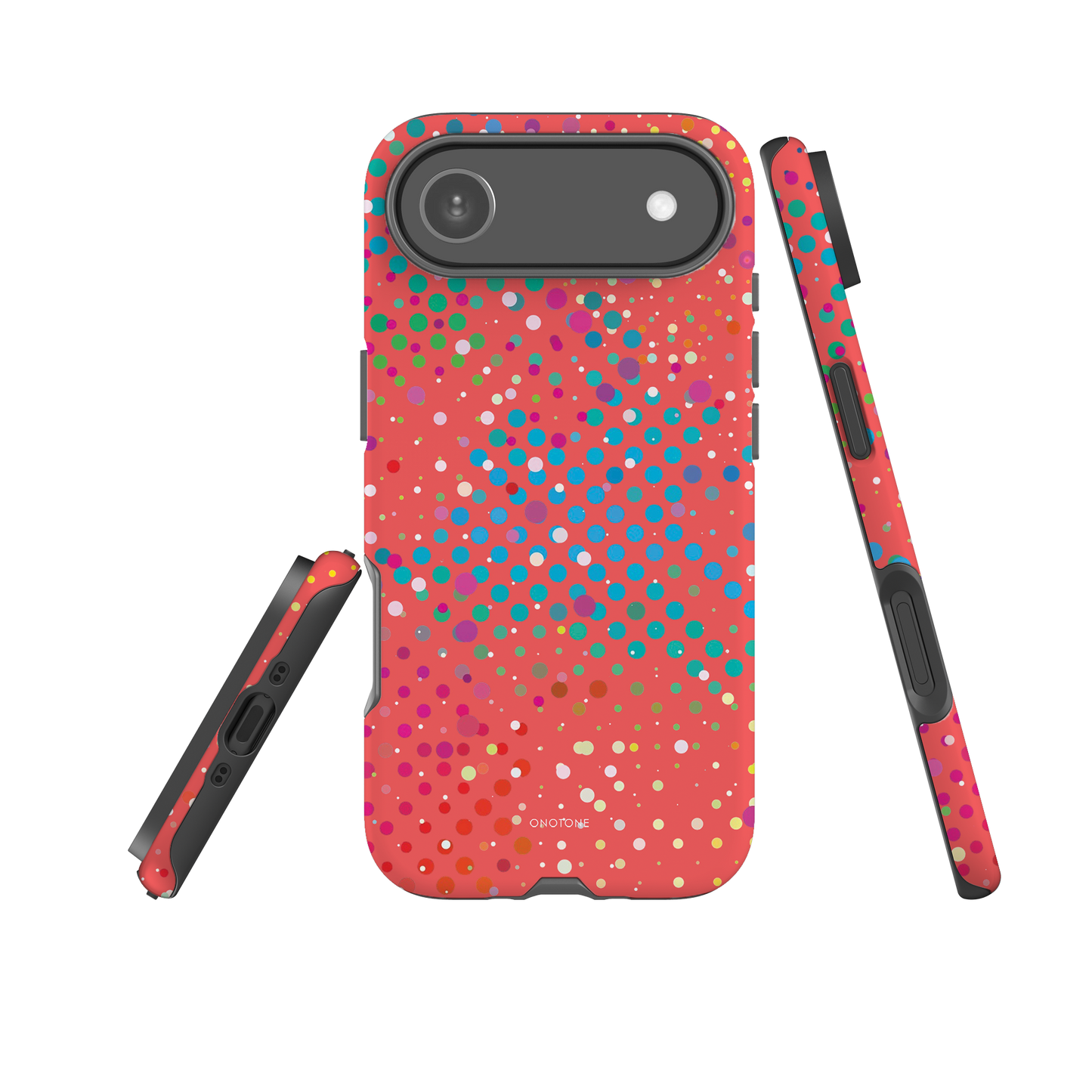 Soft Vivid Mulberry Polka Dot iPhone 17 Pro (MagSafe) Case
