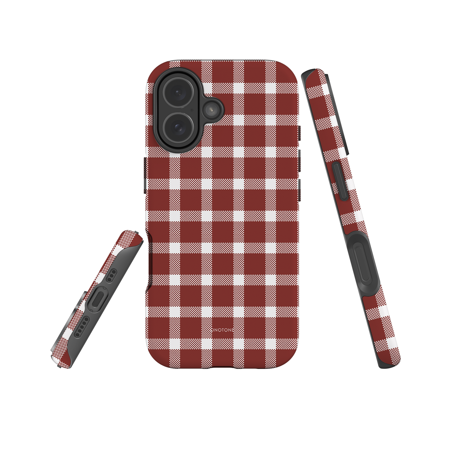 Yellow Plaid iPhone Case – Durable, Stylish & Shockproof Protection (BP-181)