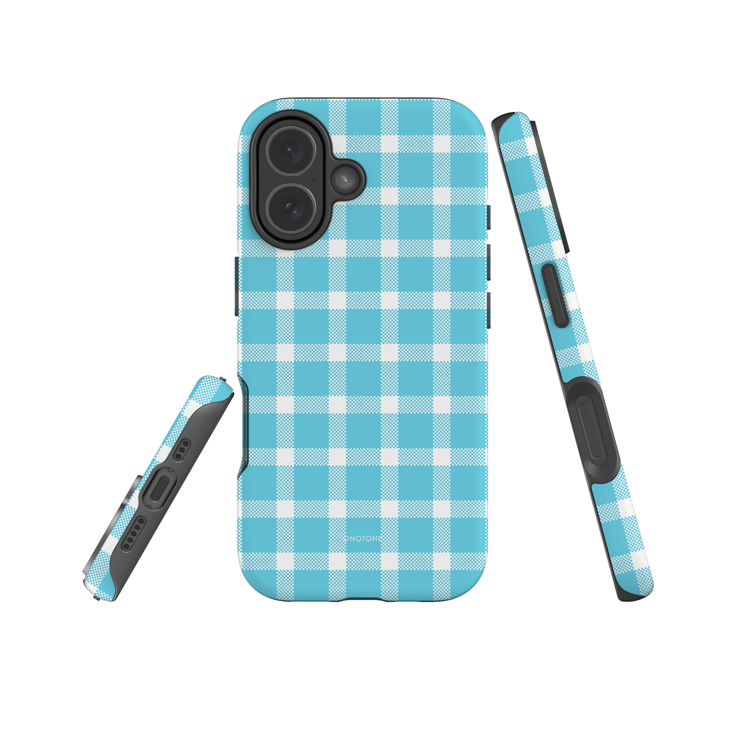 Yellow Plaid iPhone Case – Durable, Stylish & Shockproof Protection (BP-310)