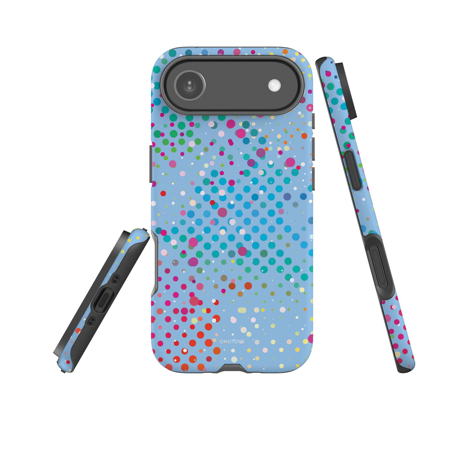 Bahama Blue Polka Dot iPhone 17 Pro (MagSafe) Case