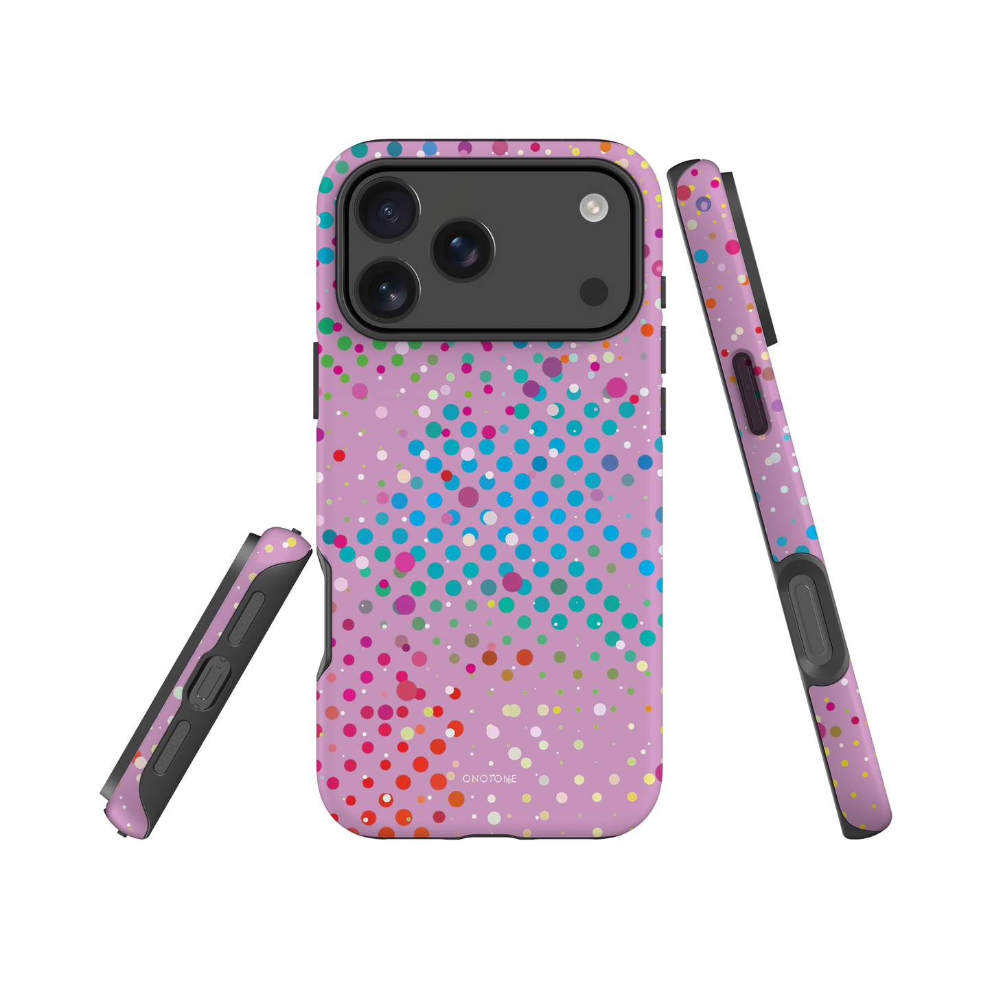 Yellow Polka Dot iPhone case (BD-251)
