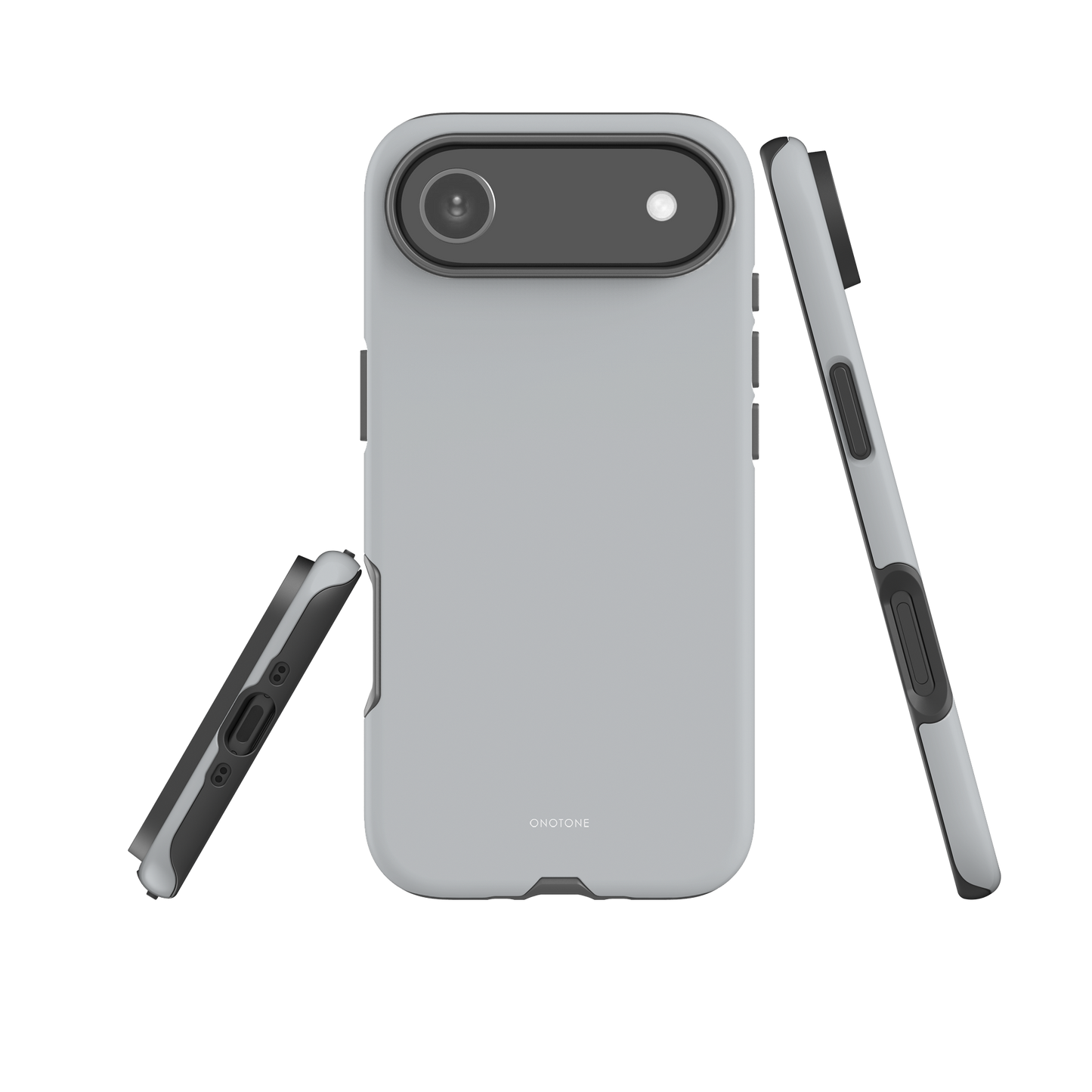 GRAY MINIMALIST IPHONE® CASE - PANTONE® 428