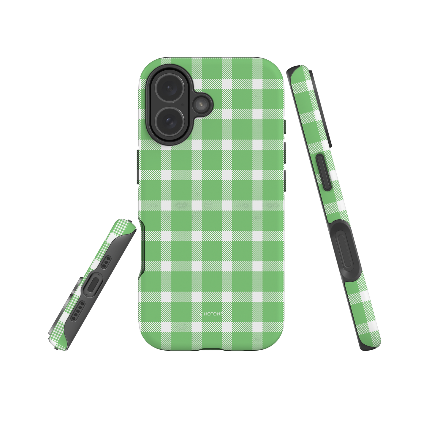 Yellow Plaid iPhone Case – Durable, Stylish & Shockproof Protection (BP-359)