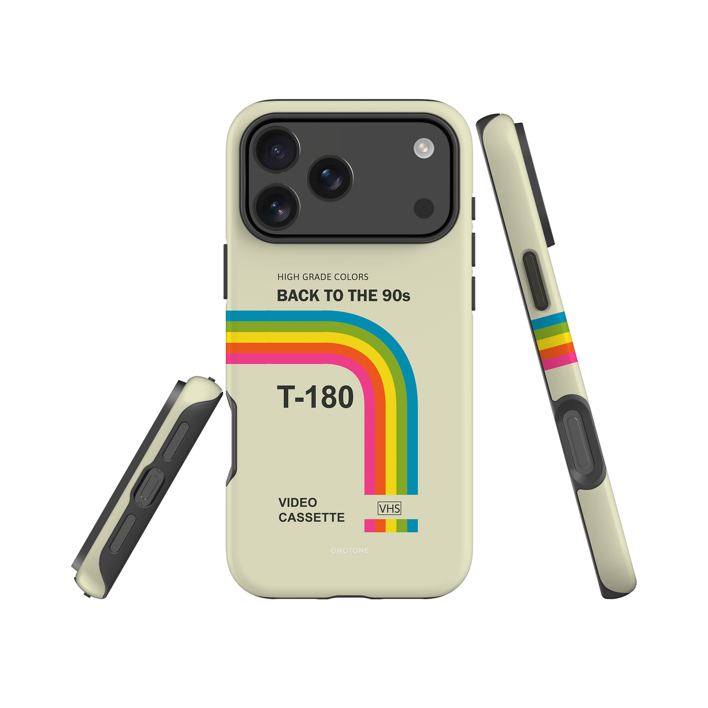 Dual Layer back to 90s VHS modern iPhone® Case ( MD-1281)