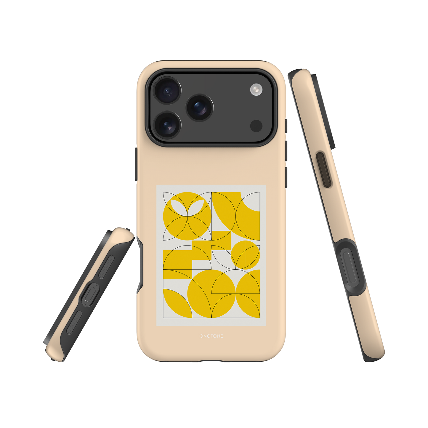 Dual Layer Bauhaus modern iPhone® Case ( MD-3073)